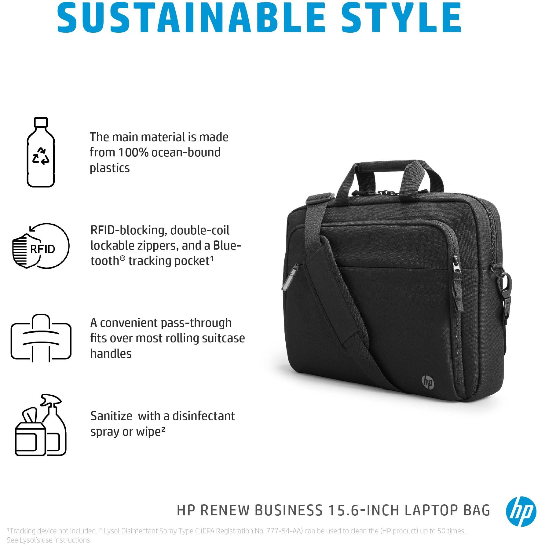 HP Rnw Business 15.6 Laptop Ba