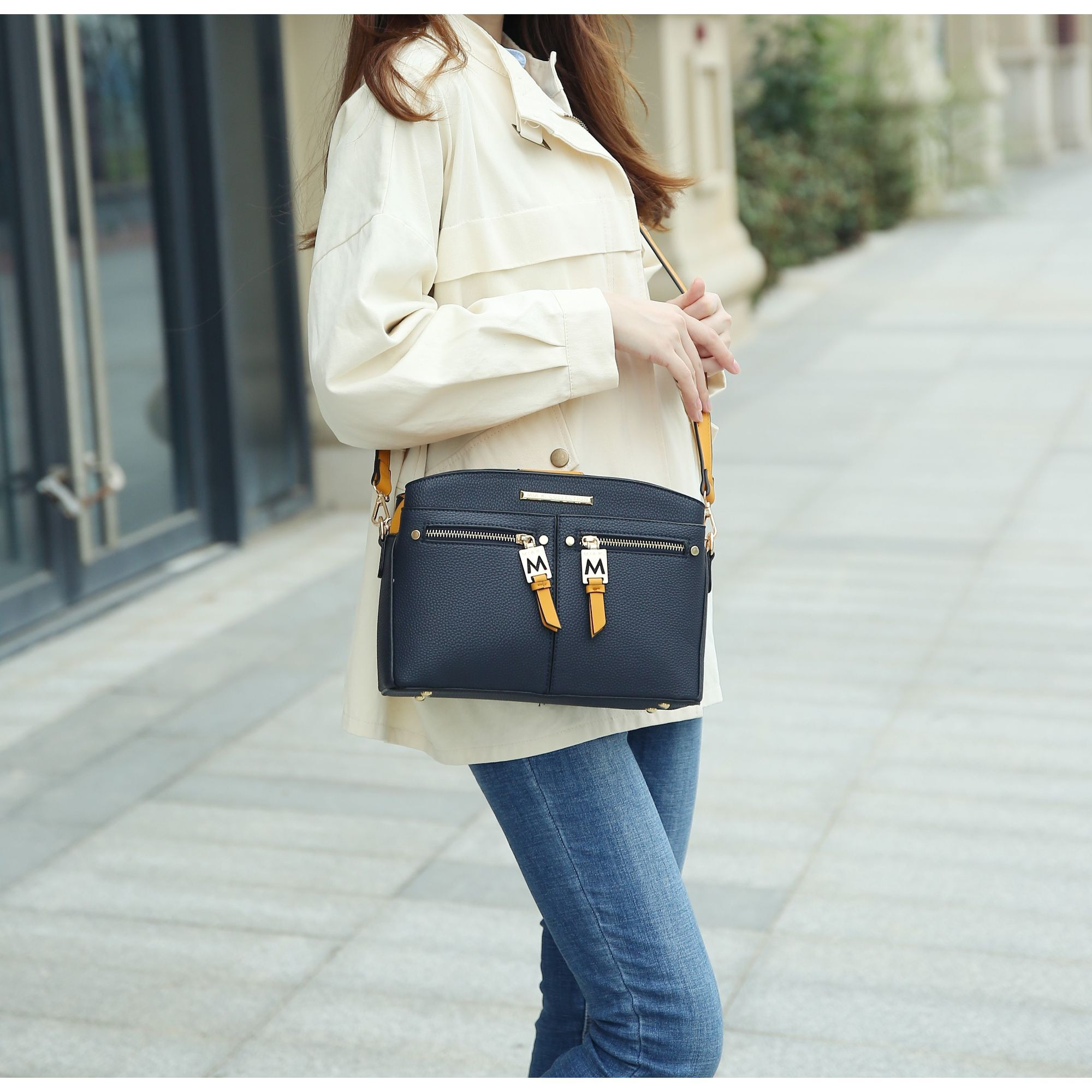Zoely crossbody Handbag Vegan Leather Women(D0102H2VN6g)