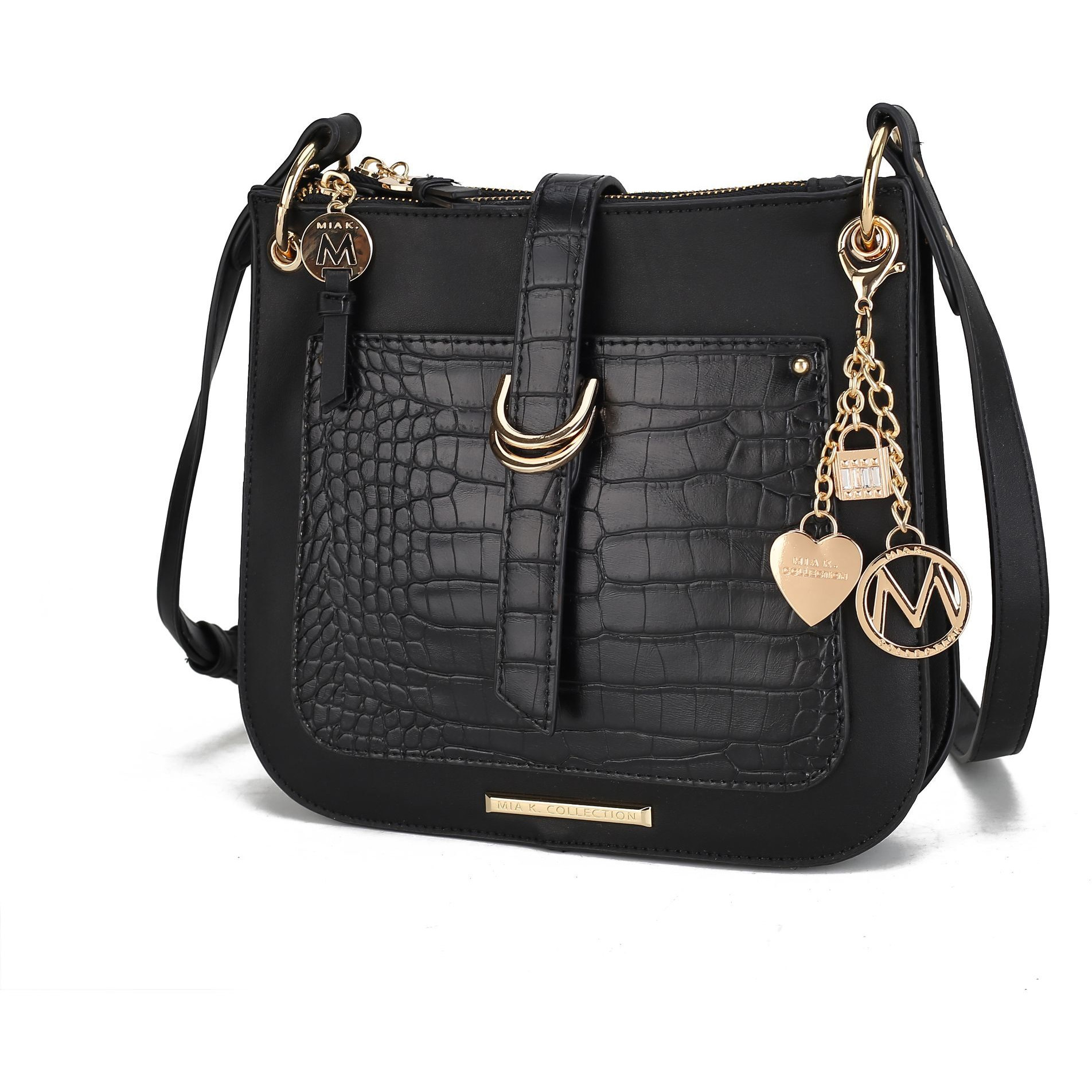 MKF collection Kiltienne crossbody Handbag Vegan Leather Women by Mia K(D0102H992SW)