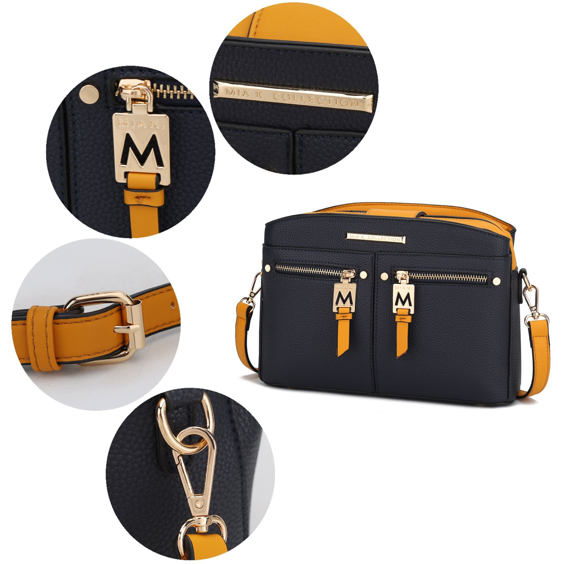 Zoely crossbody Handbag Vegan Leather Women(D0102H2VN1W)