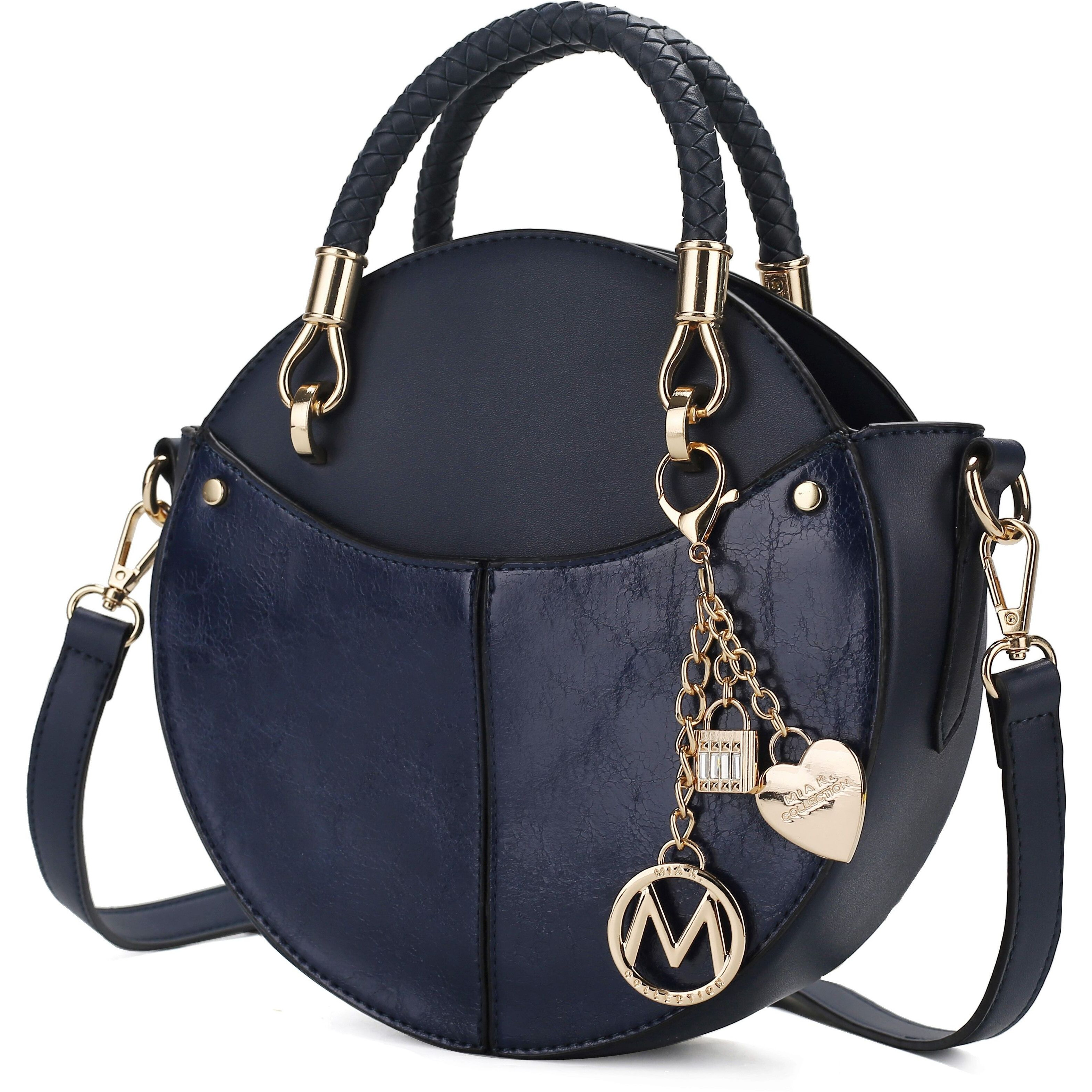 MKF collection Nobella crossbody Handbag Vegan Leather Women by Mia K(D0102H9928V)