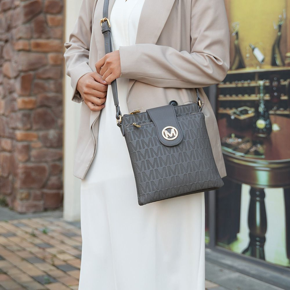 Marietta M Signature crossbody Handbag(D0102H2NVHA)