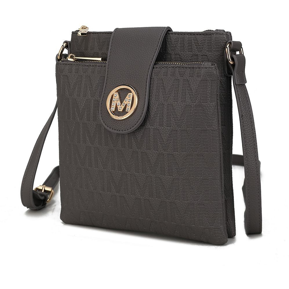 Marietta M Signature crossbody Handbag(D0102H2NJ3Y)