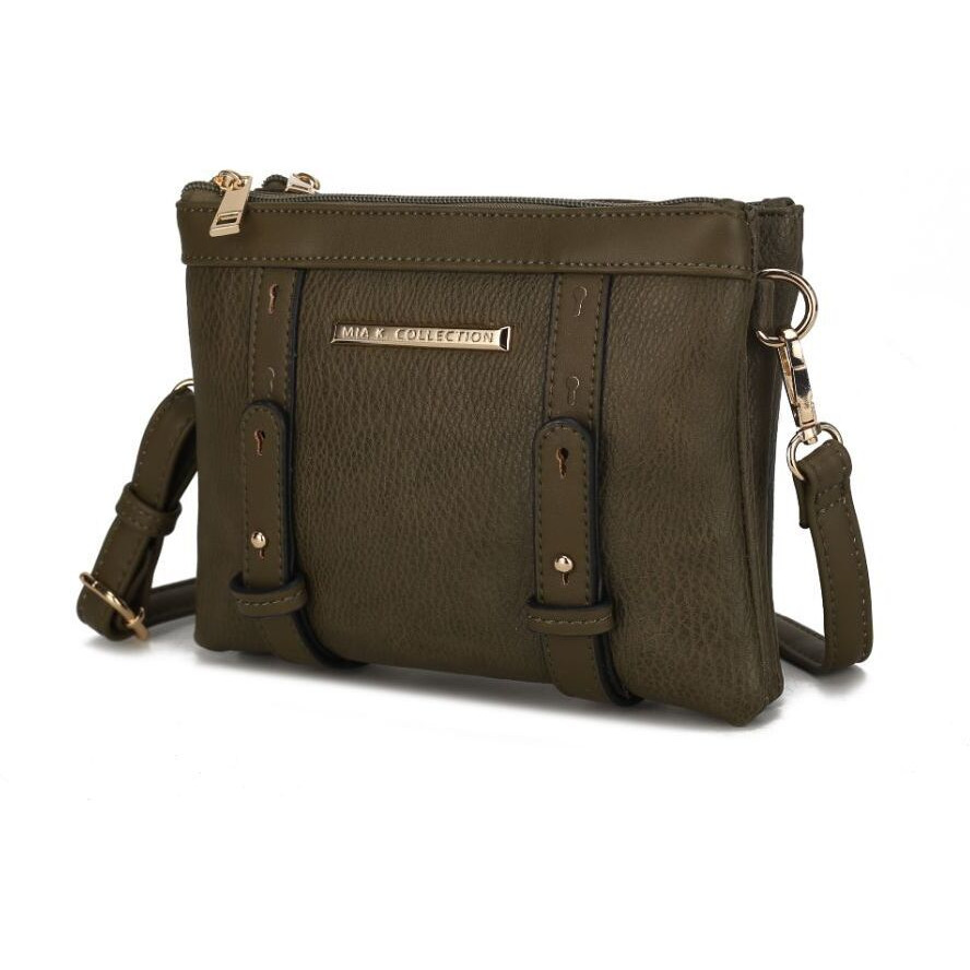 Elsie Multi compartment crossbody Bag(D0102Hg60WV)