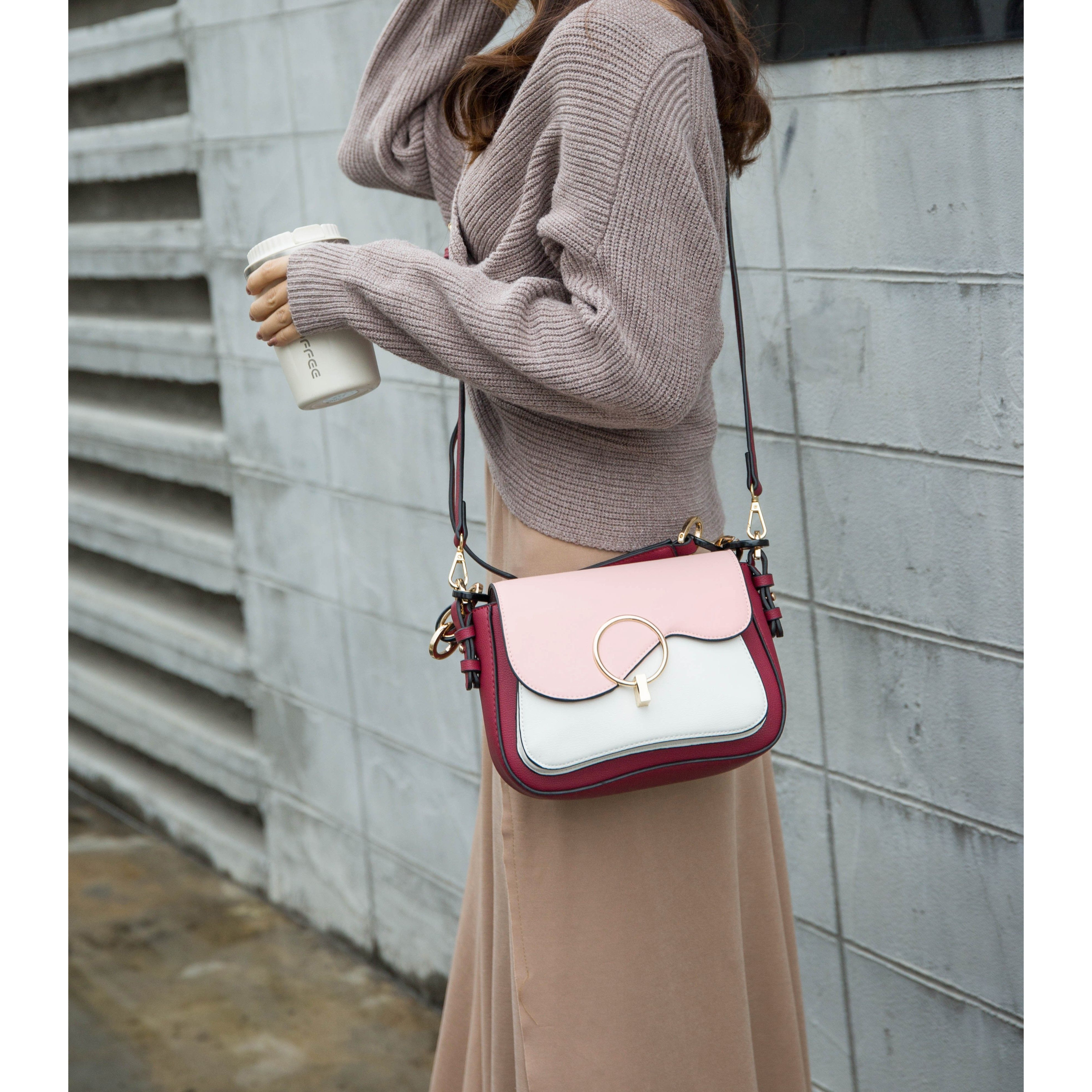 MKF collection Fantasia Solid crossbody Bag by Mia K(D0102HIcZ2U)