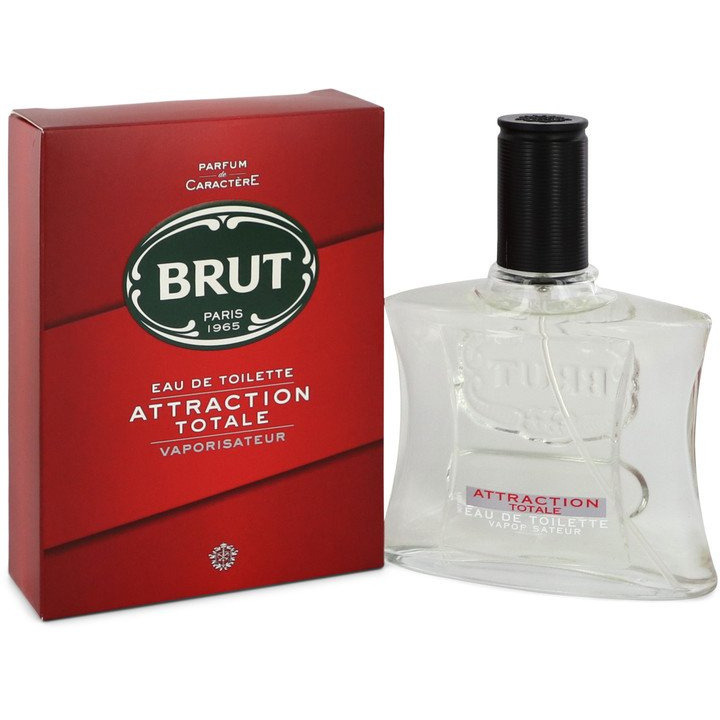 Brut Attraction Totale by Faberge Eau De Toilette Spray 3.4 oz(D0102HA7H0Y.)