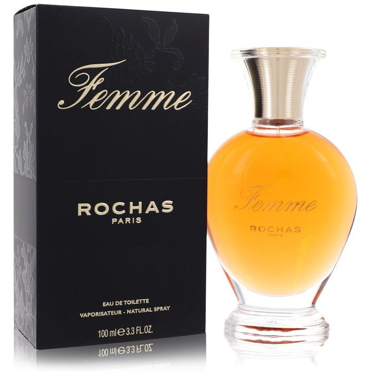 FEMME ROCHAS by Rochas Eau De Toilette Spray 3.4 oz(D0102HA7087.)