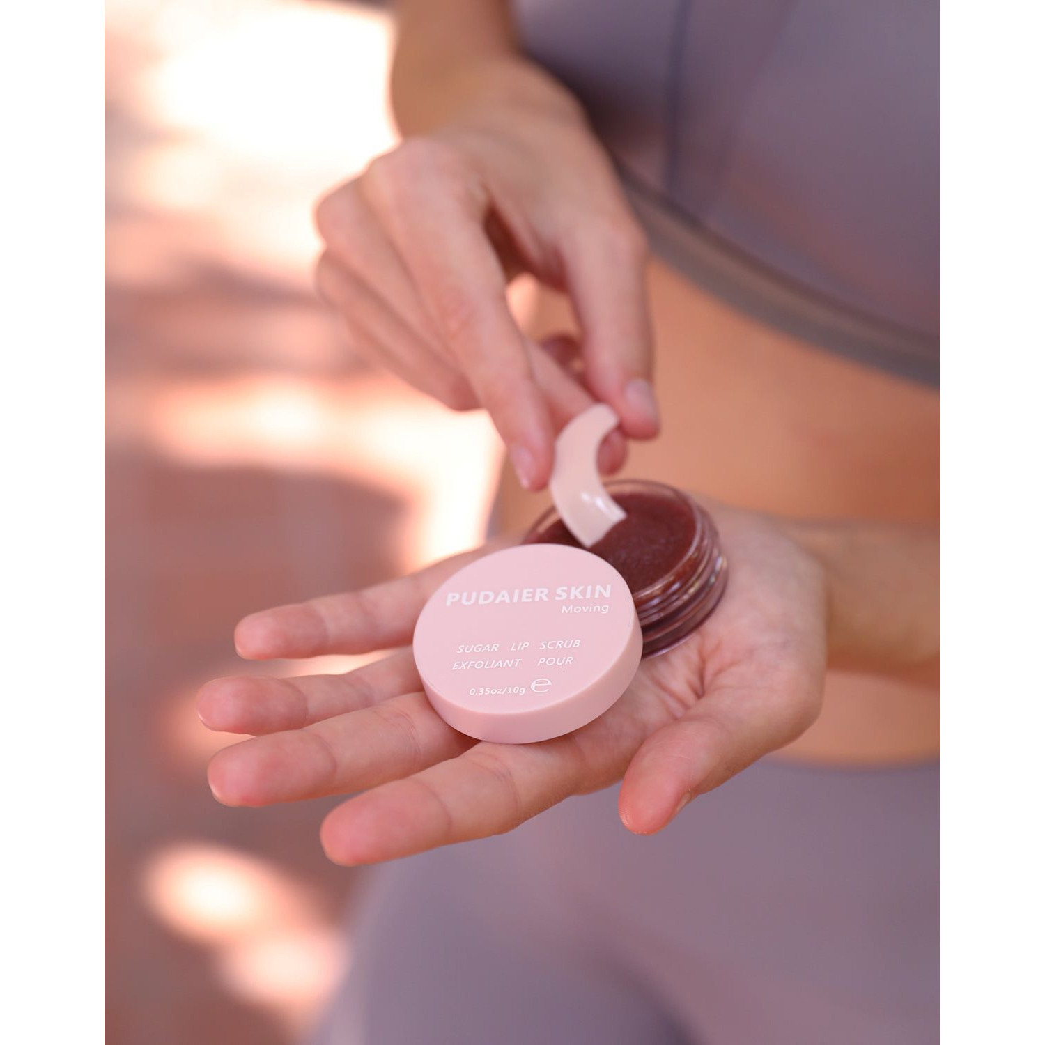 Pudaier Lip Scrub Color 02 - Grape(D0102HPKCH7.)