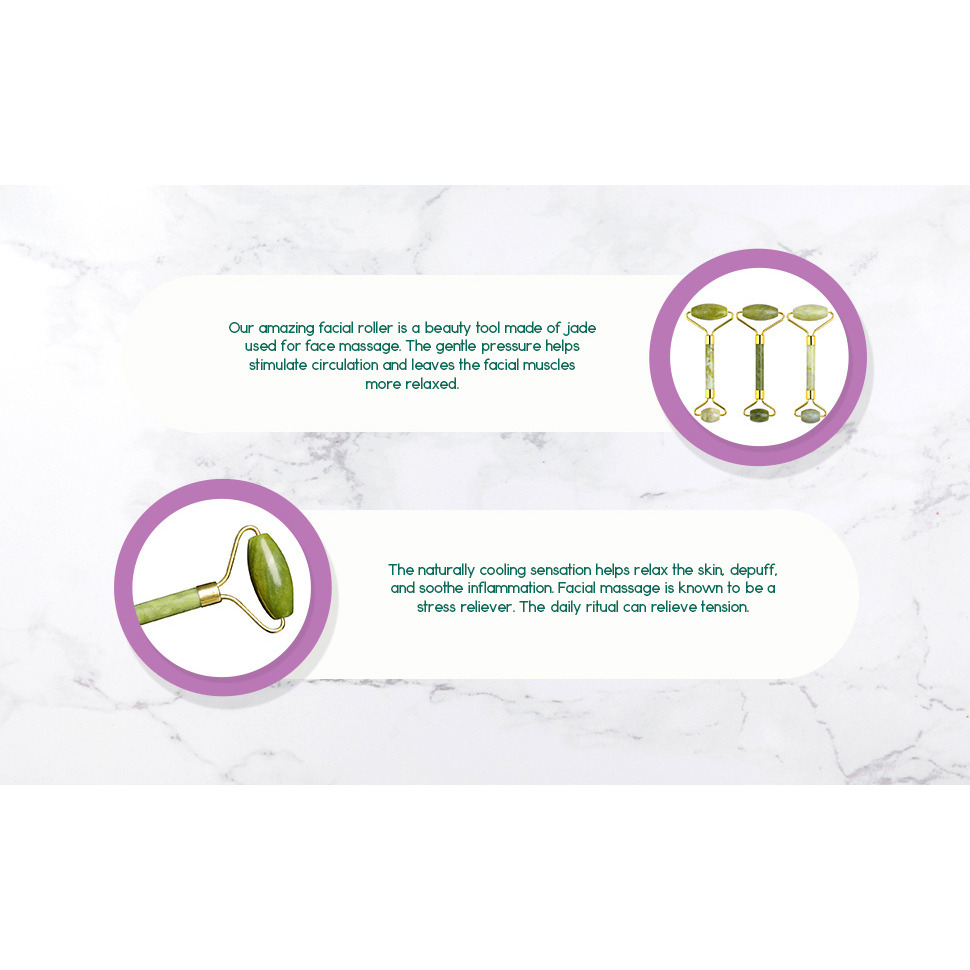 Jade Facial Roller(D0102HEYUDG.)