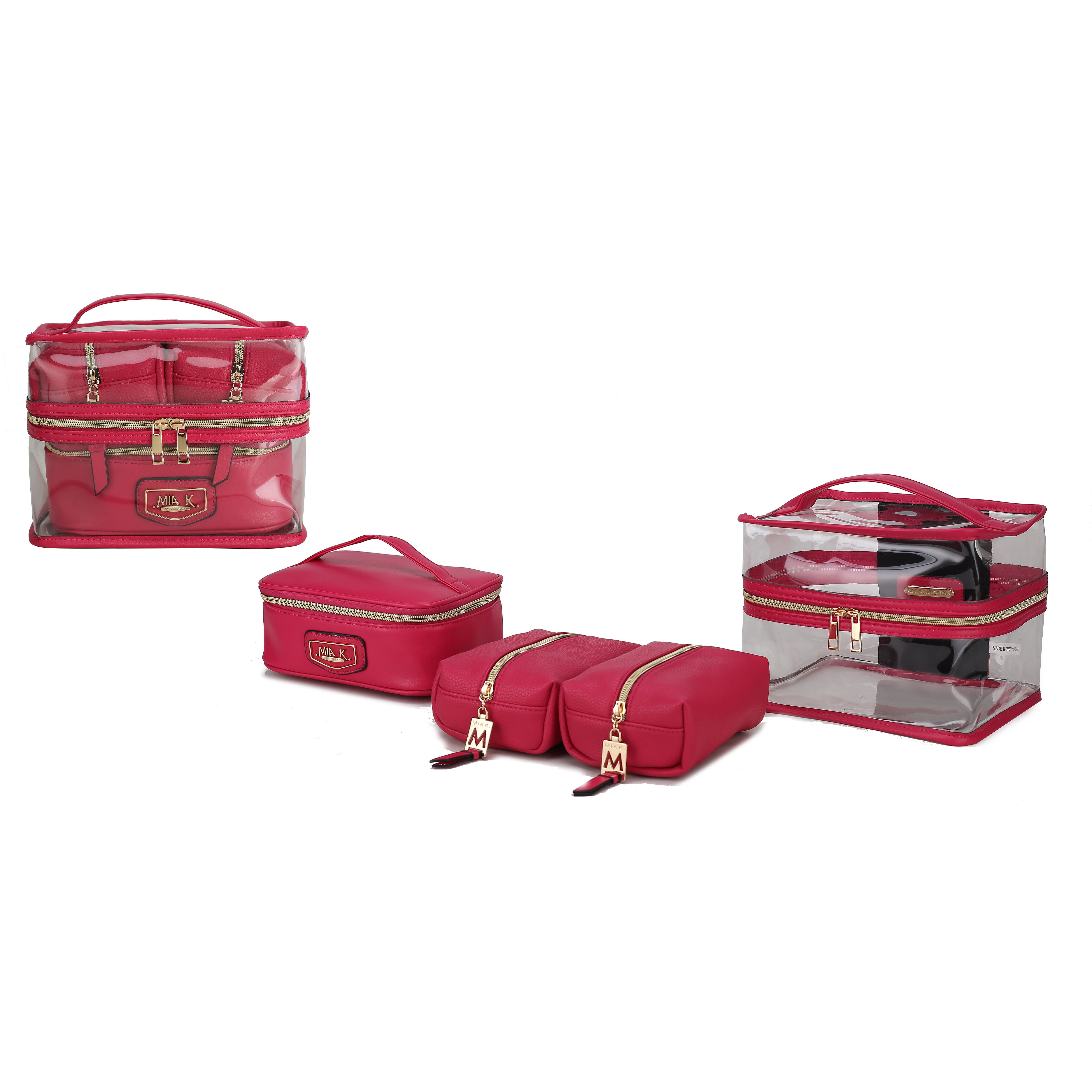 MKF collection Emma cosmetic 4 Pc Set by Mia K(D0102HAQD2U)