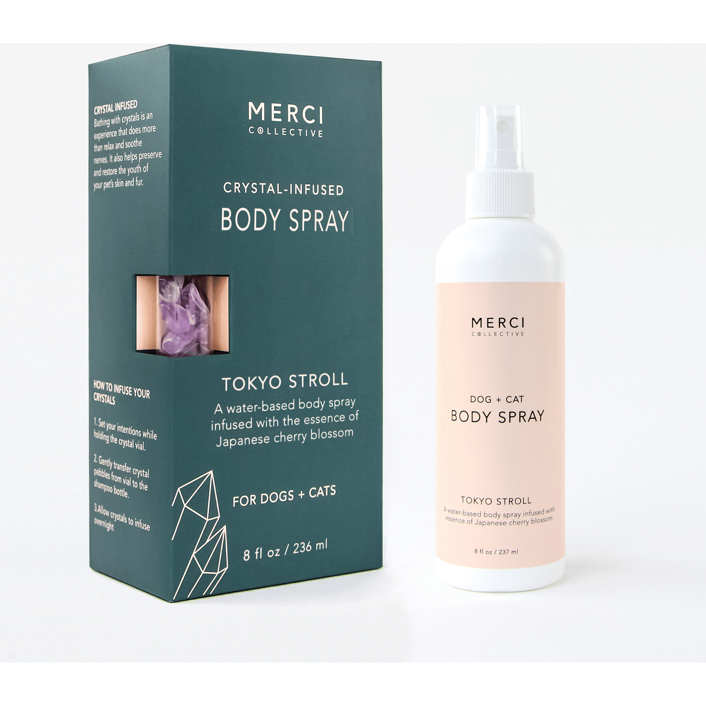crystal Infused Luxury Body Spray Tokyo Stroll Scent(D0102HIJFcW)