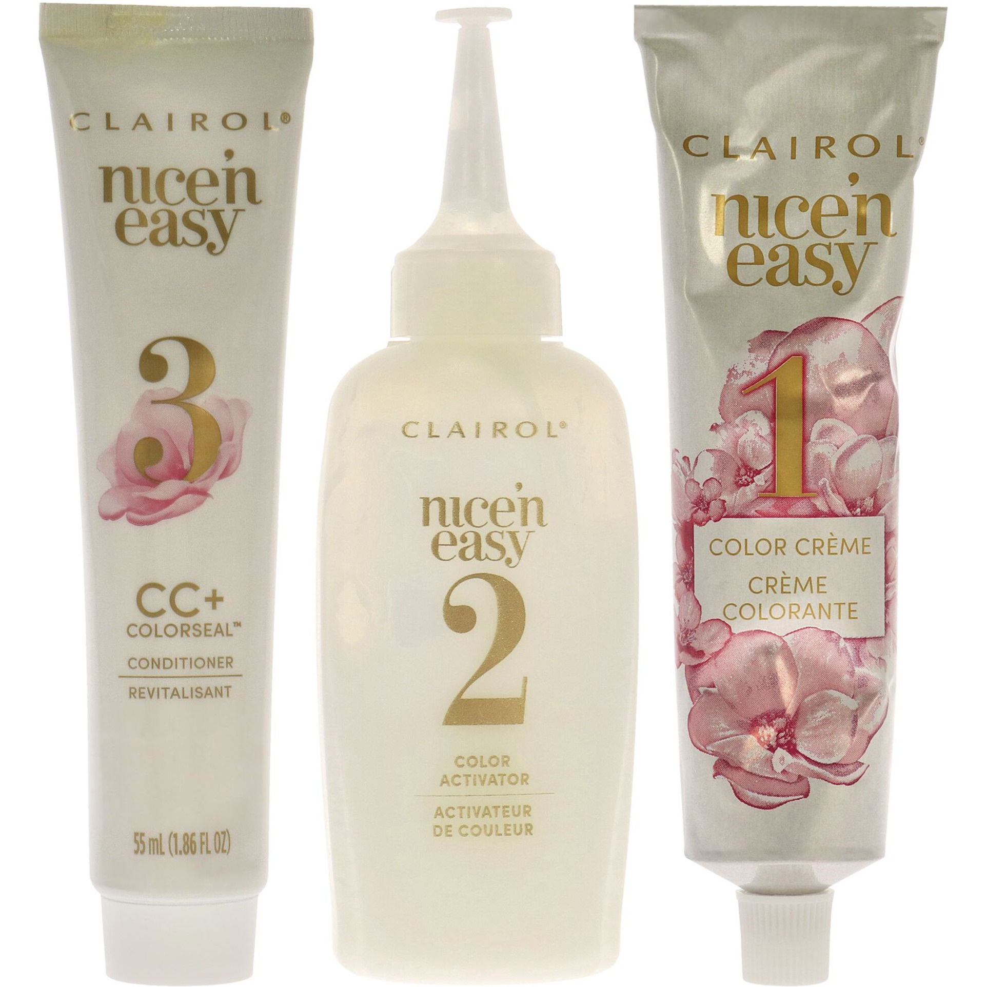 Nice n Easy Permanent color - 6A 114 Light Ash Brown by clairol for Women - 1 Application Hair color(D0102H2LPMW)