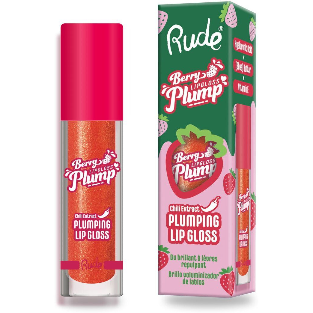RUDE Berry Plump Plumping Lip gloss(D0102HgMDBg)