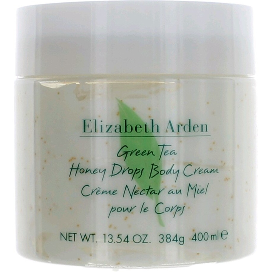Green Tea by Elizabeth Arden, 13.54 oz Honey Drops Body Cream for Women