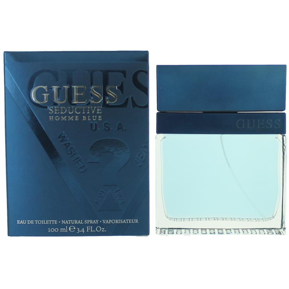 Guess Seductive Homme Blue by Guess, 3.4 oz Eau De Toilette Spray for Men