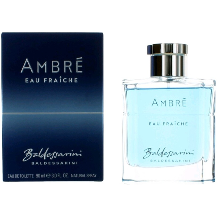 Baldessarini Ambre Eau Fraiche by Baldessarini, 3 oz Eau De Toilette Spray for Men