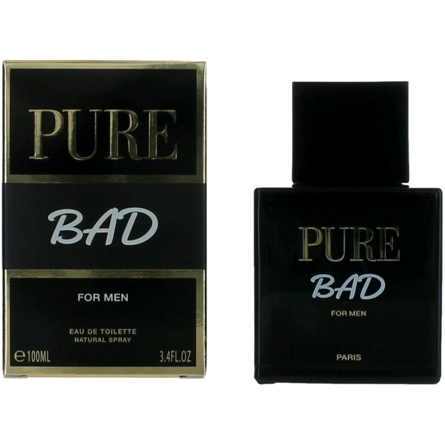 Pure Bad by Karen Low, 3.4 oz Eau De Toilette Spray for Men
