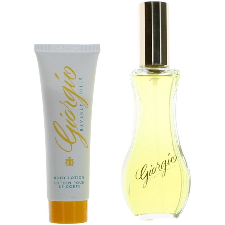 Giorgio by Beverly Hills, 2 Piece Gift Set with Body Lotion for Women