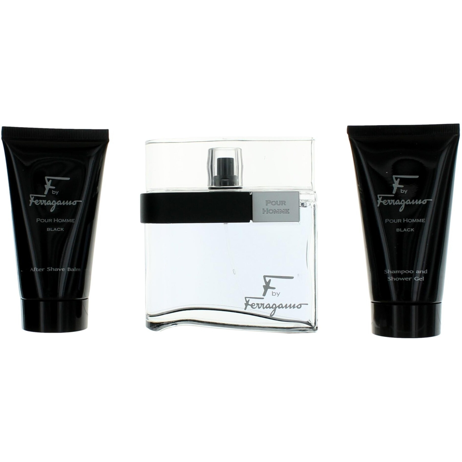 F Black by Salvatore Ferragamo, 3 Piece Gift Set for Men