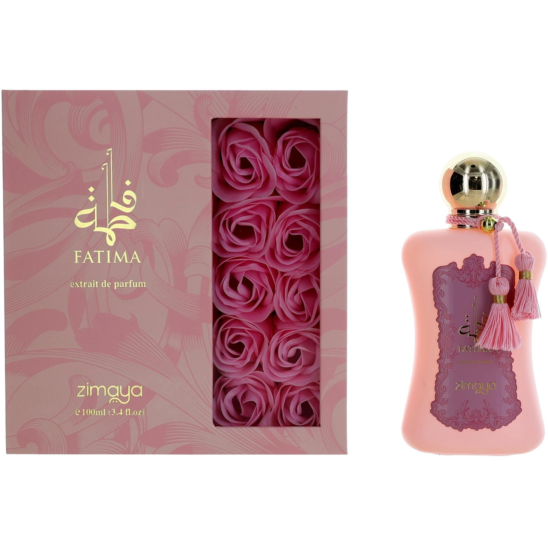 Fatima by Zimaya, 3.4 oz Extrait De Parfum for Women