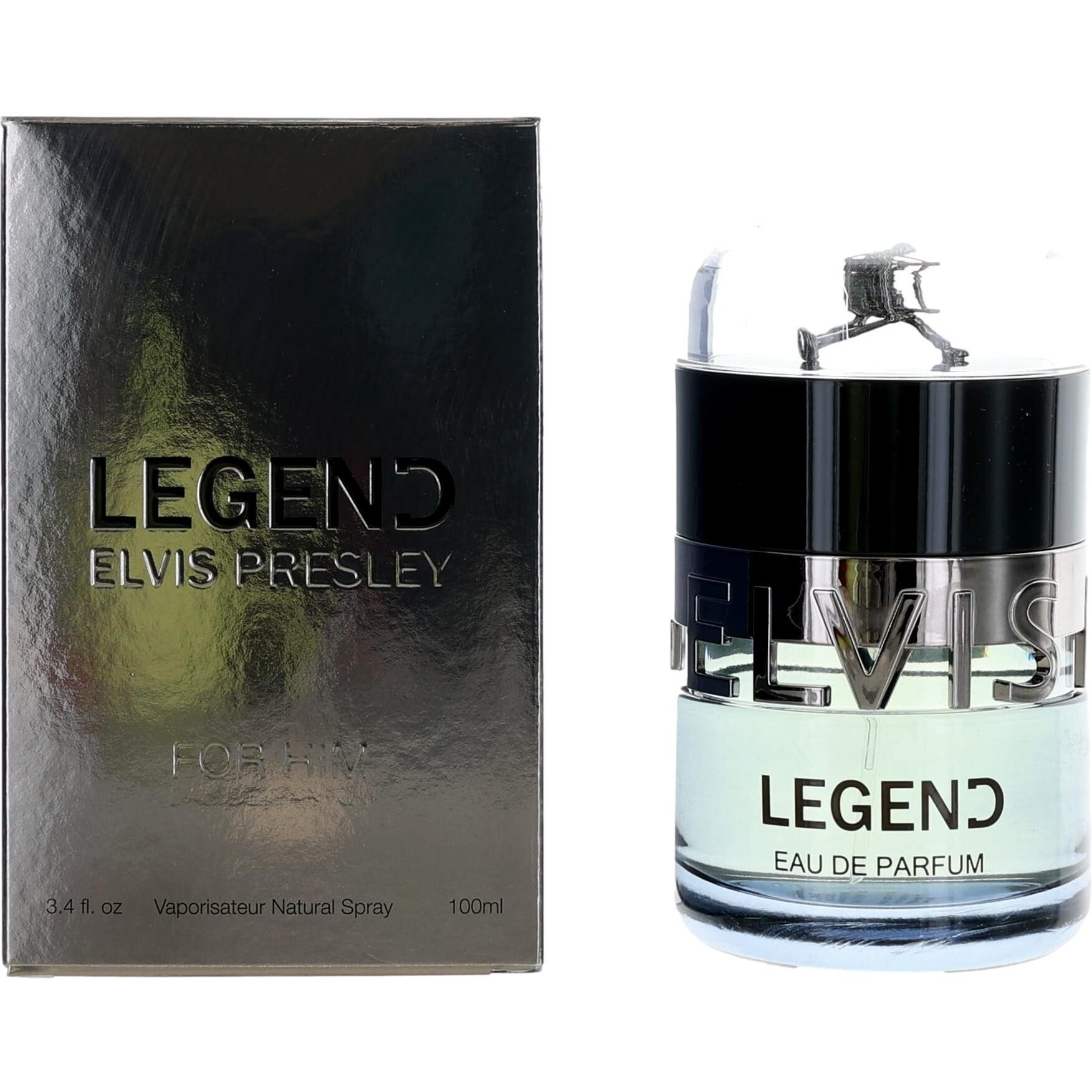 Legend For Him by Elvis Presley, 3.4 oz Eau de Parfum Spray for Men