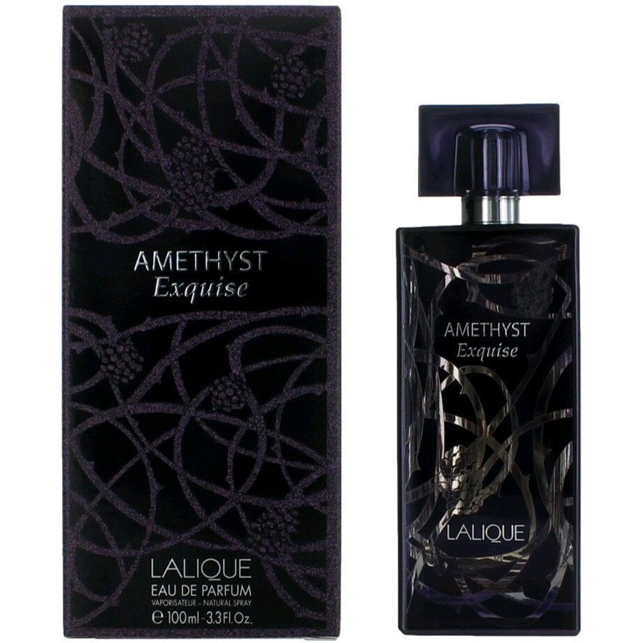 Amethyst Exquise by Lalique, 3.3 oz Eau De Parfum Spray for Women