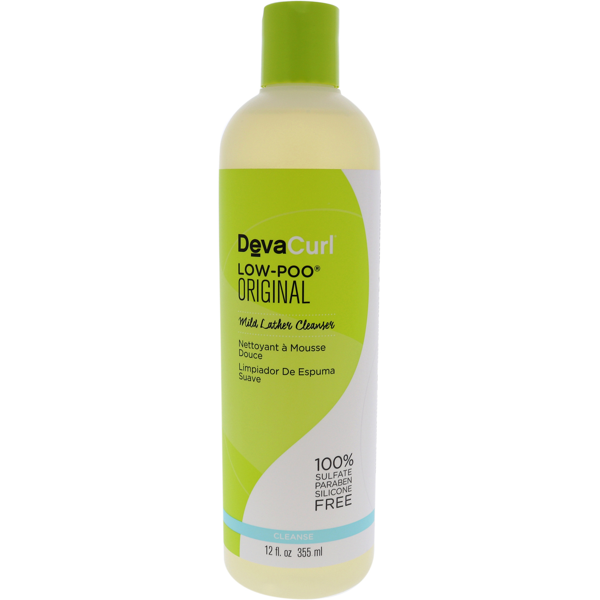 Low-Poo Original Mild Lather Cleanser by DevaCurl for Unisex - 12 oz Cleanser