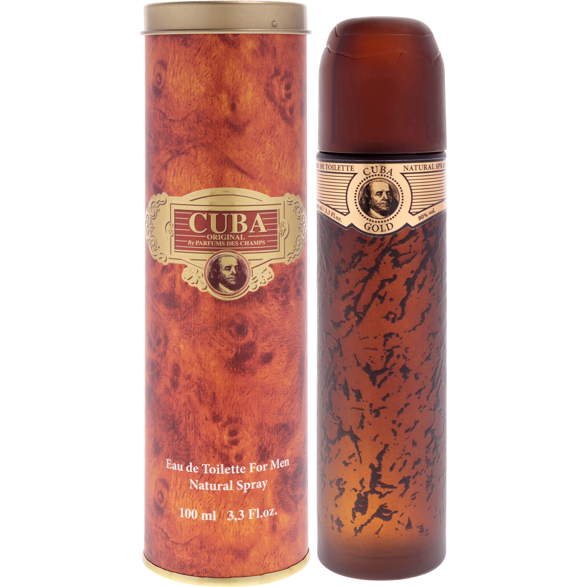 Cuba Gold by Cuba for Men - 3.3 oz EDT Spray