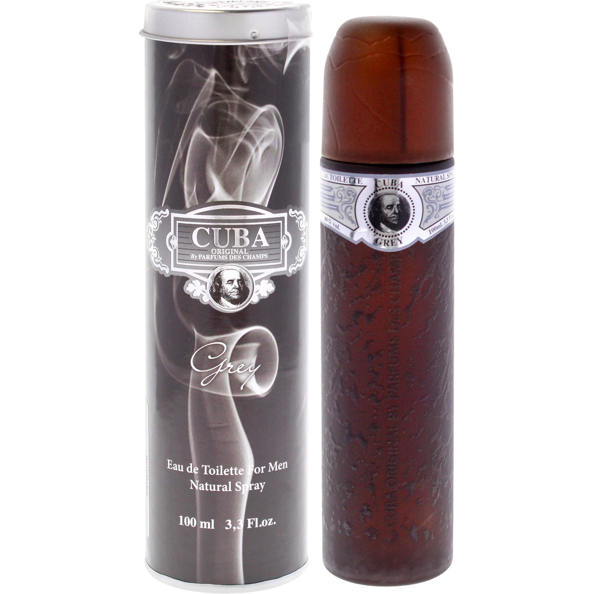 Cuba Grey by Cuba for Men - 3.3 oz EDT Spray (Tester)