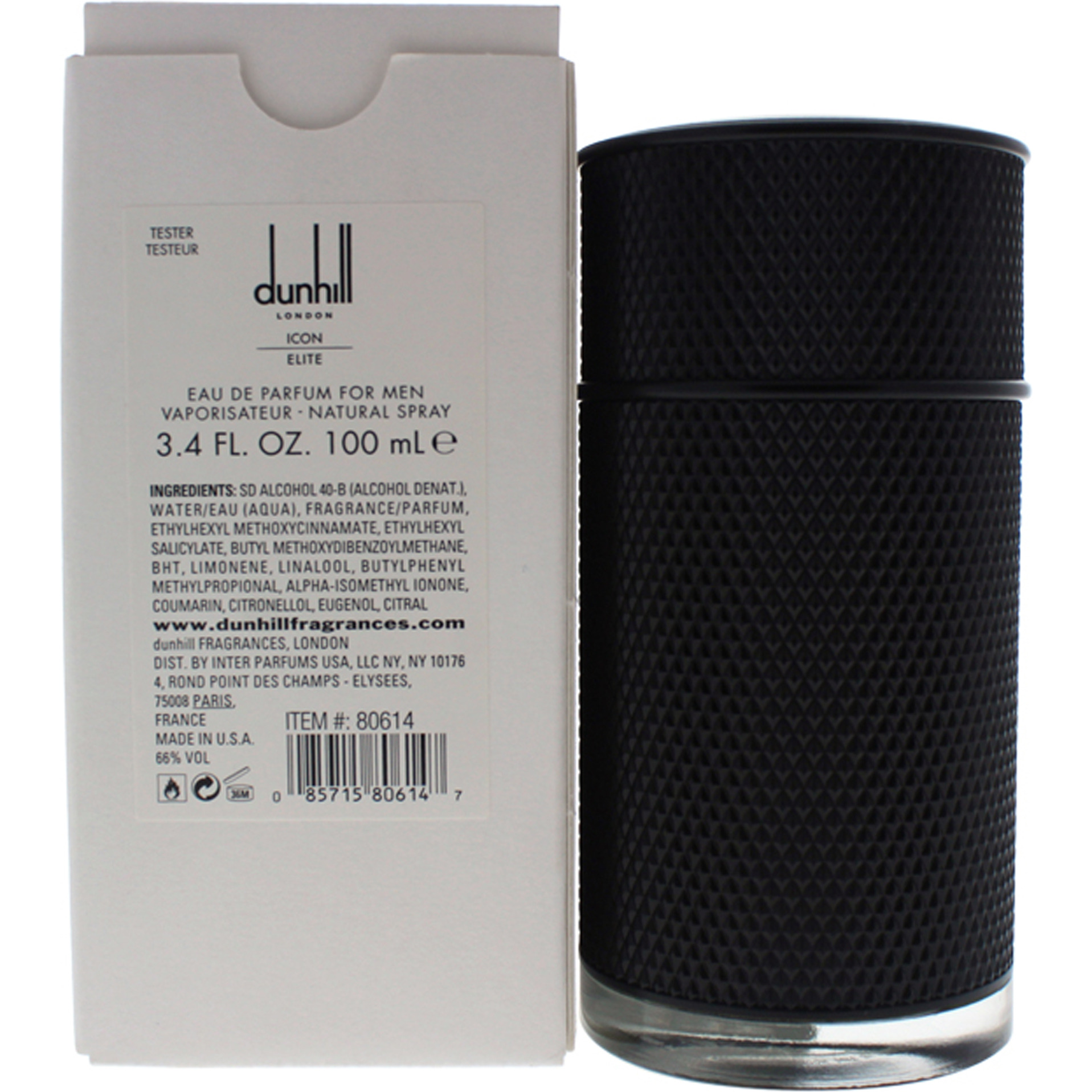 Dunhill Icon Elite by Alfred Dunhill for Men - 3.4 oz EDP Spray (Tester)