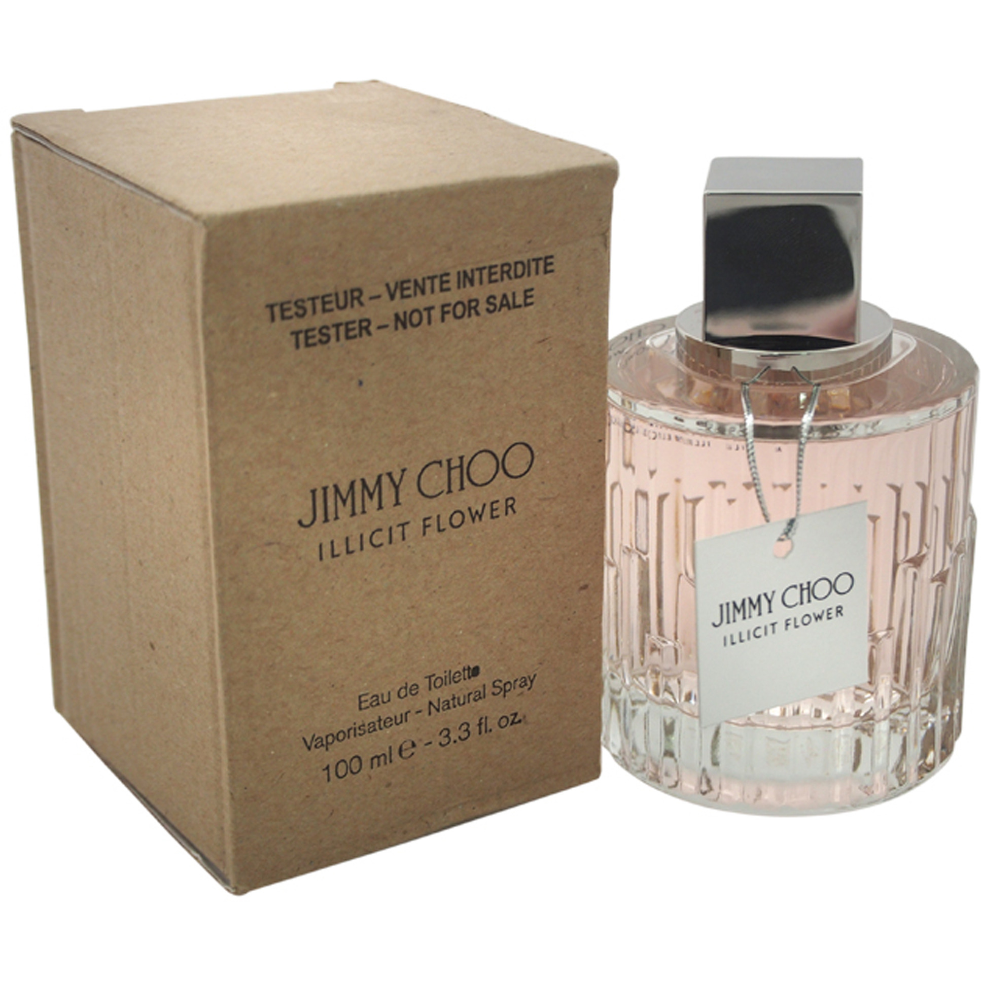 Illicit Flower by Jimmy Choo for Women - 3.4 oz EDT Spray (Tester)
