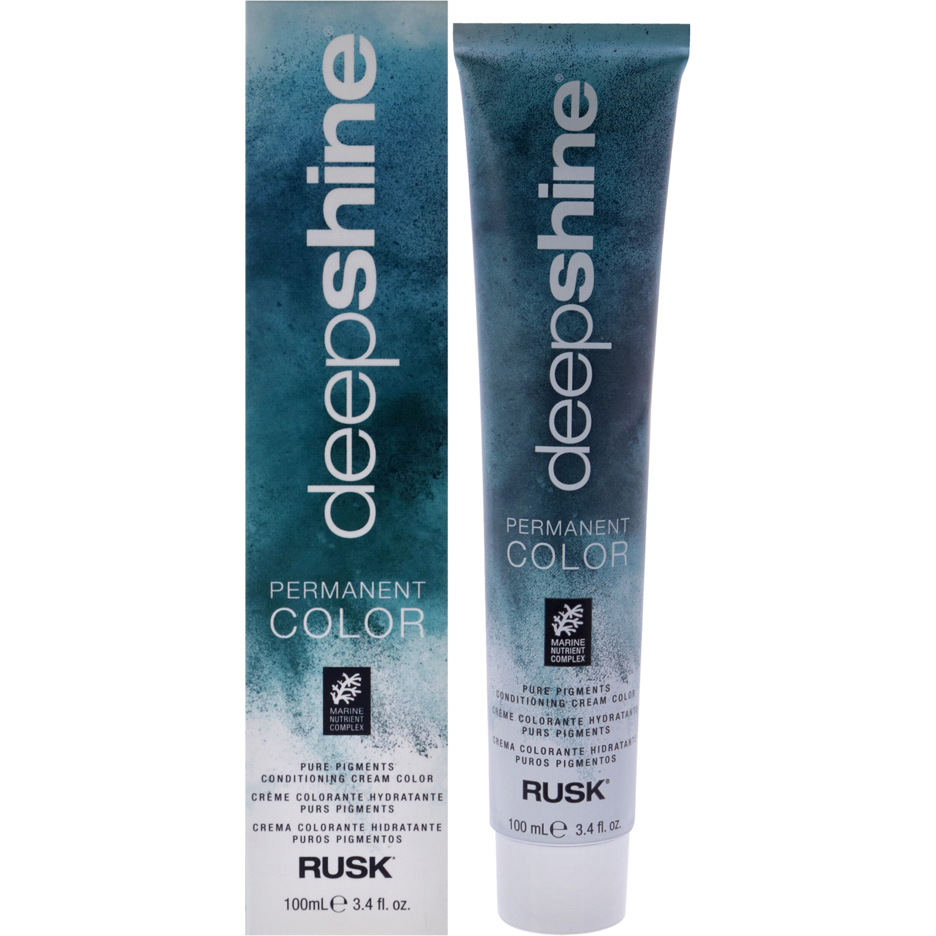 Deepshine Pure Pigments Conditioning Cream Color - 5.22VV Light Intense Violet by Rusk for Unisex - 3.4 oz Hair Color