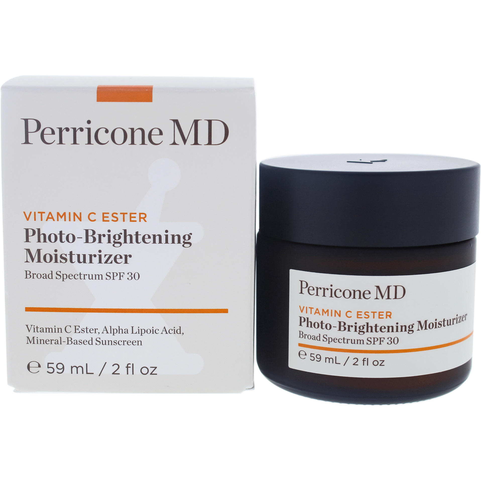 Vitamin C Ester Photo-Brightening Moisturizer SPF 30 by Perricone MD for Unisex - 2 oz Moisturizer