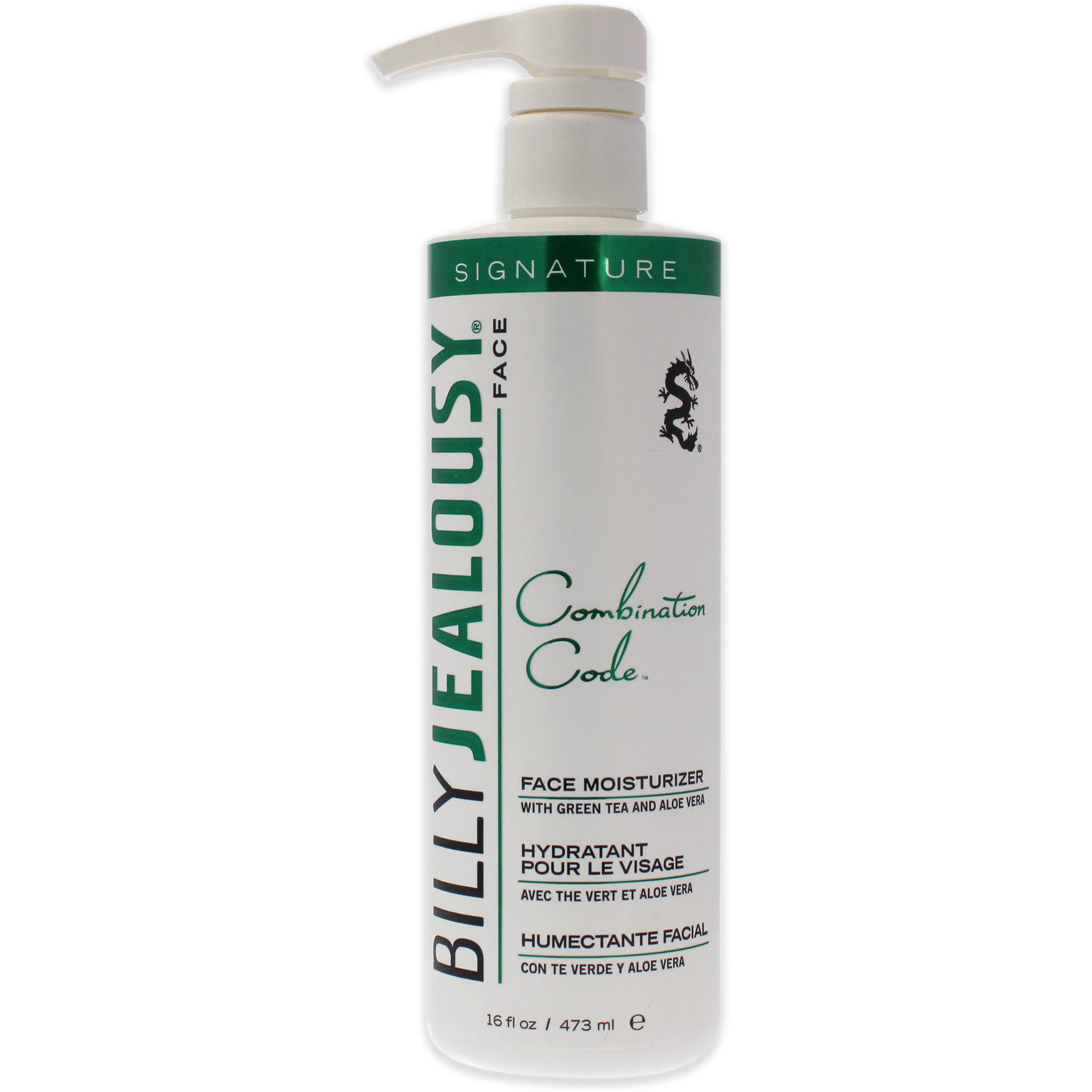 Combination Code Face Moisturizer by Billy Jealousy for Men - 16 oz Moisturizer