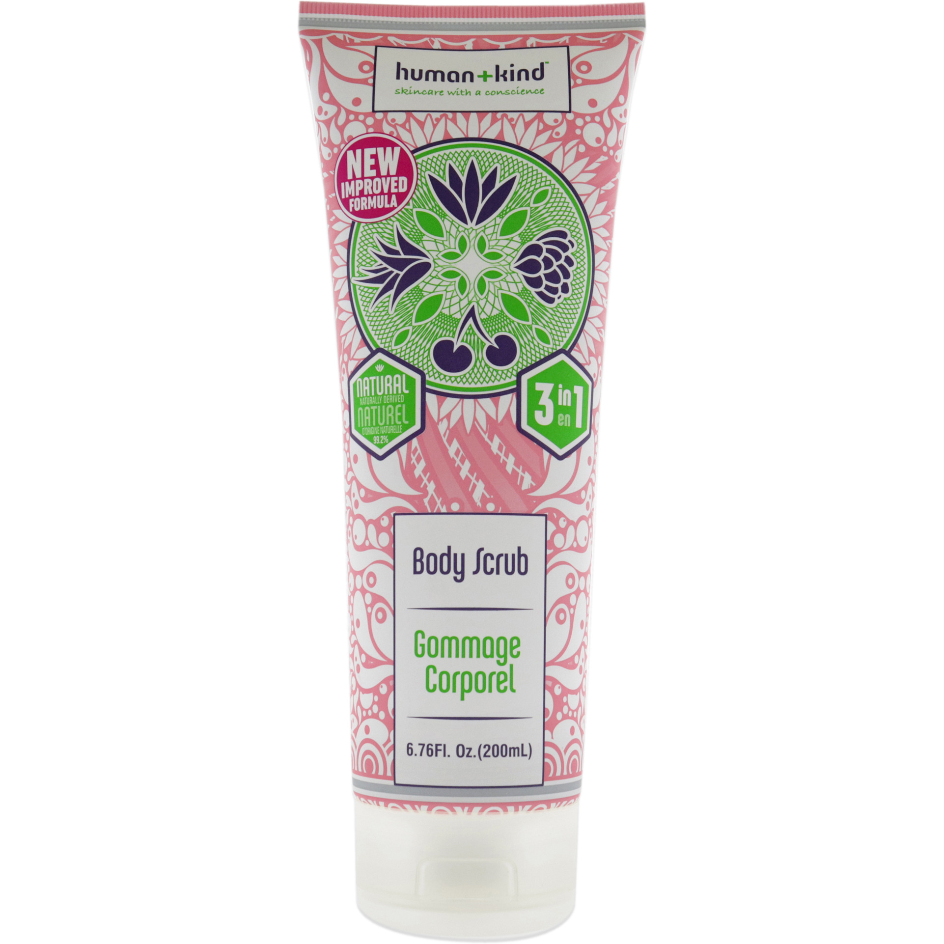 Body Scrub by Human+Kind for Unisex - 6.76 oz Scrub