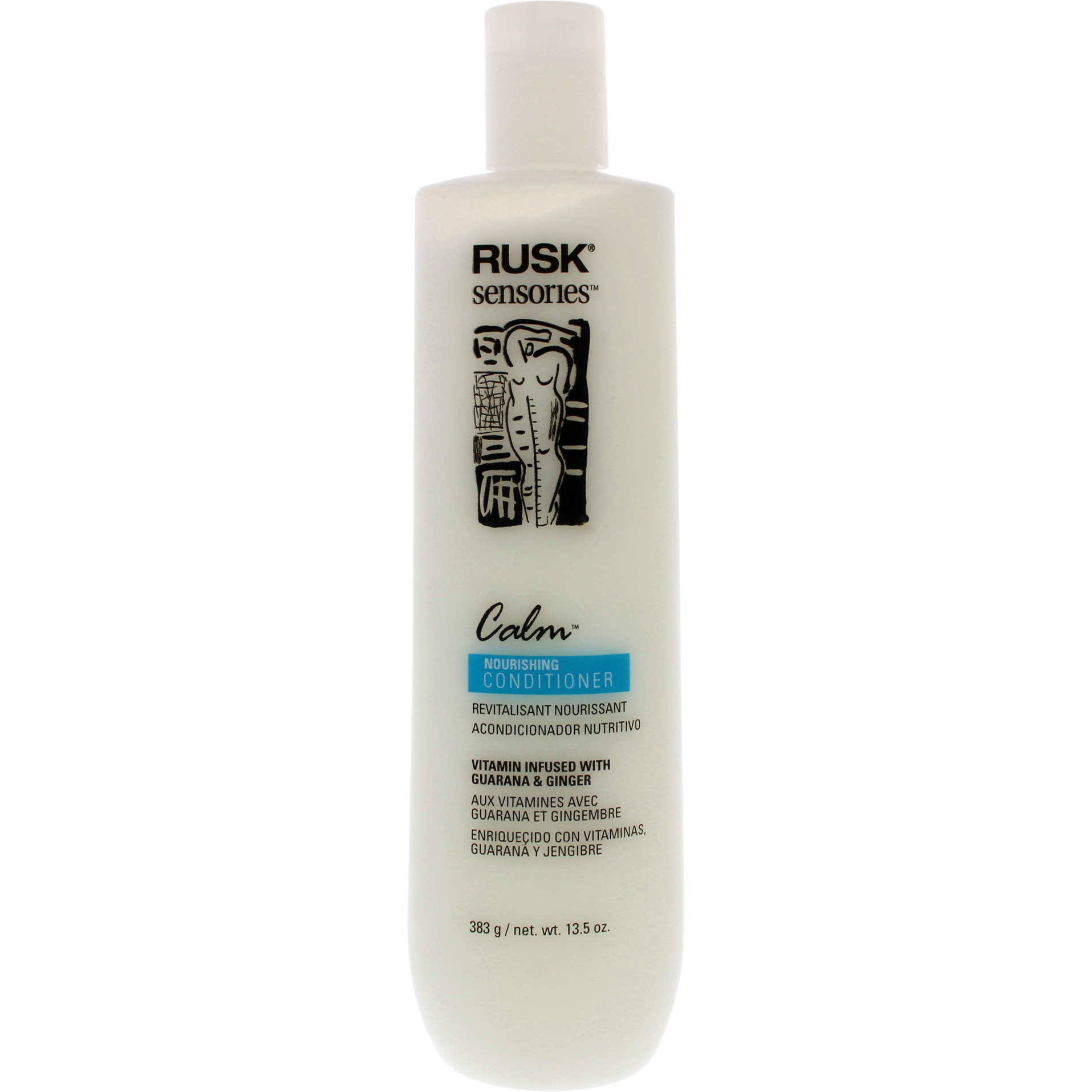 Sensories Calm Nourishing Paraben-Free Conditioner by Rusk for Unisex - 13.5 oz Conditioner