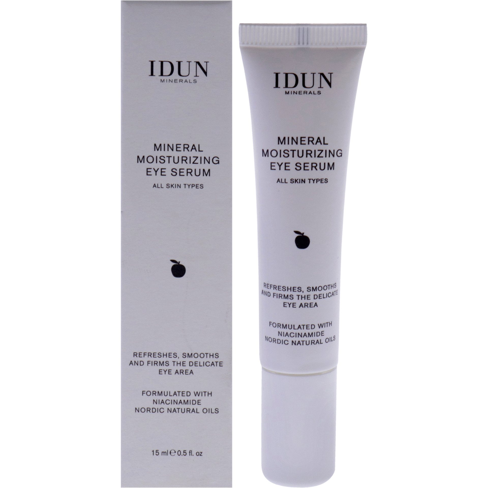 Mineral Moisturizing Eye Serum by Idun Minerals for Women - 0.5 oz Serum
