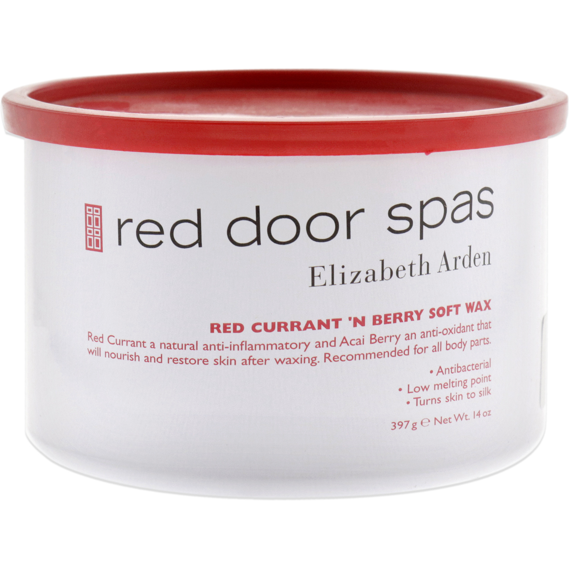 Red Door Spa Red Currant Soft Wax - Berry by Elizabeth Arden for Women - 14 oz Wax