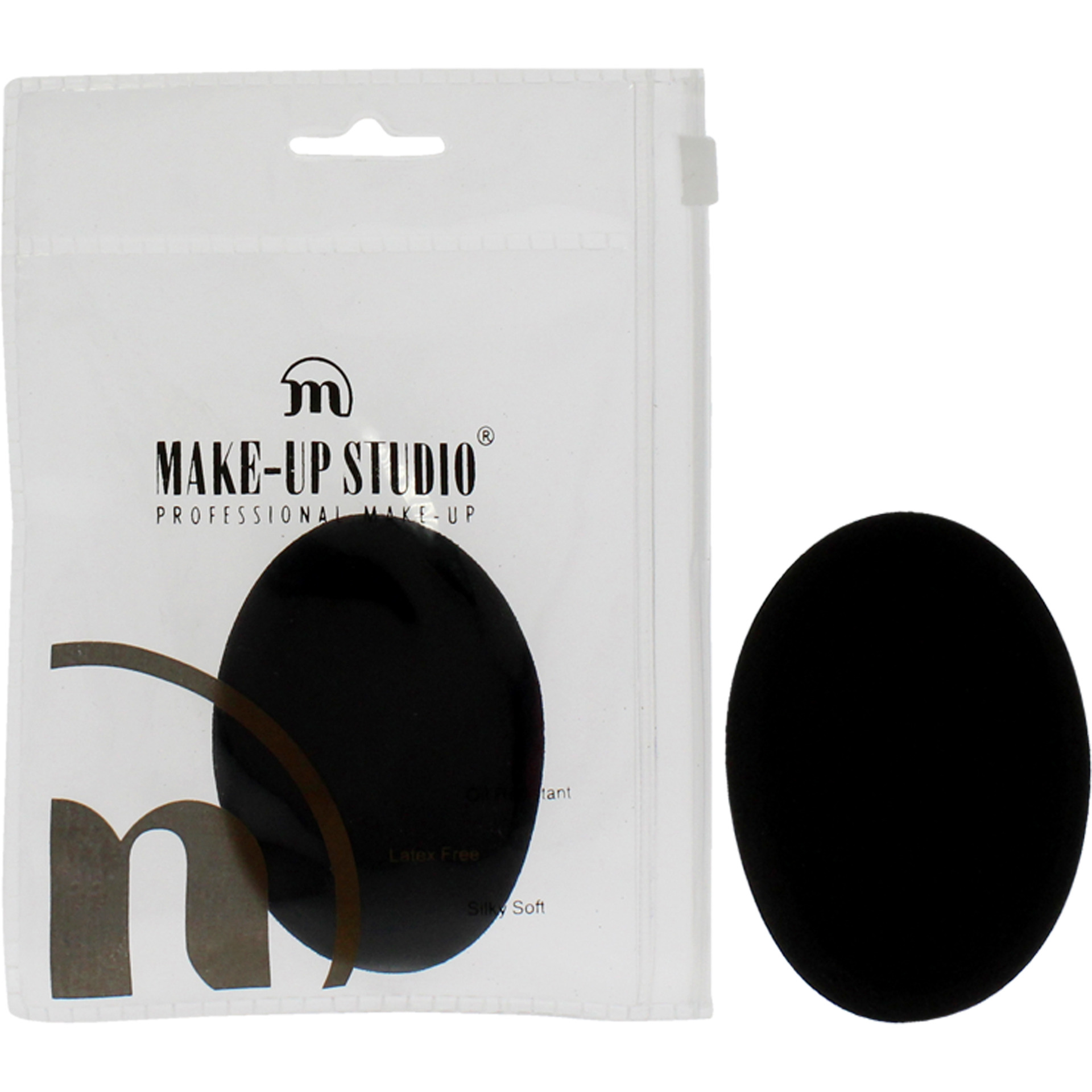 Oval Buffed Sponge Blending - Black by Make-Up Studio for Women - 1 Pc Sponge