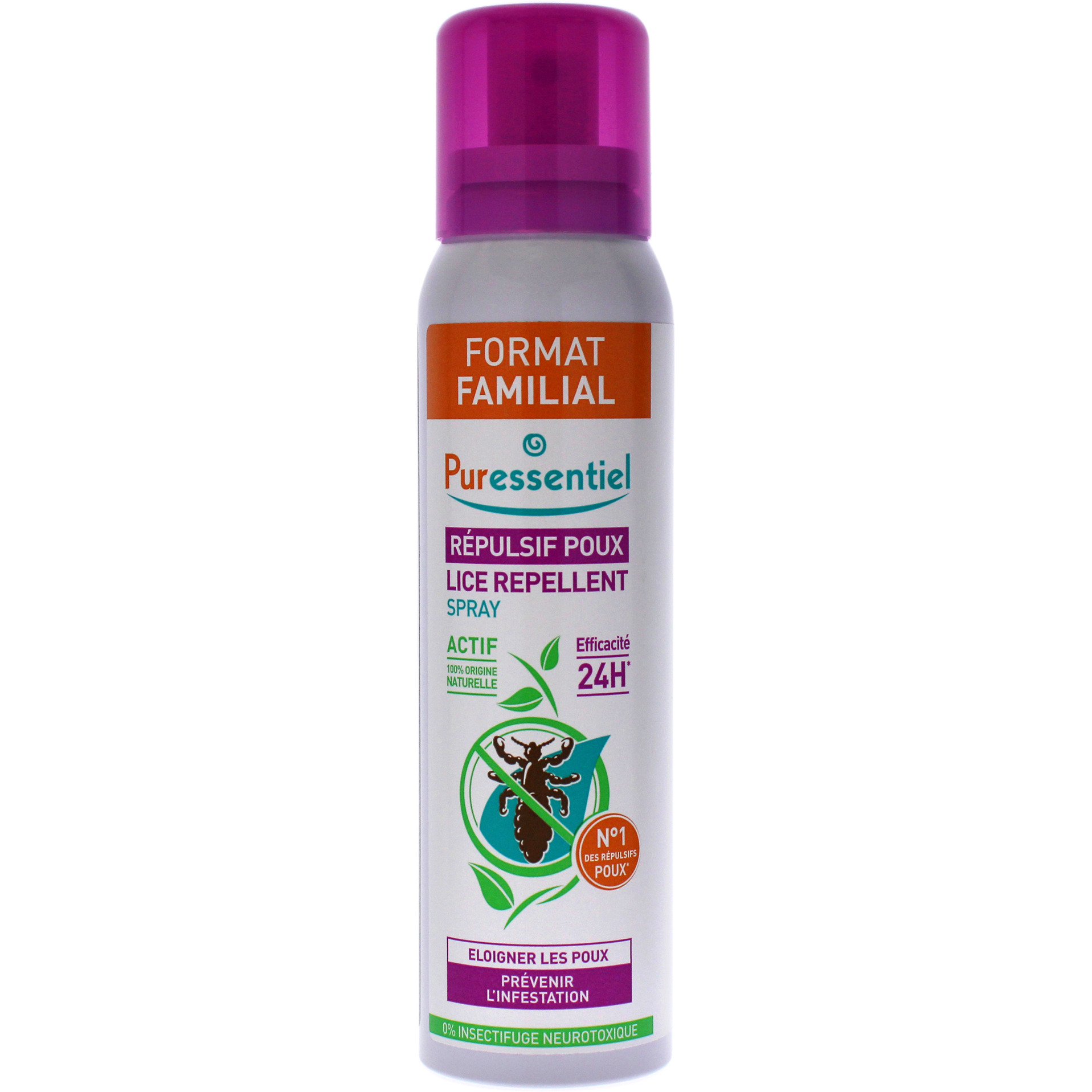 Anti-Lice Repellent Spray by Puressentiel for Unisex - 6.8 oz Lice Treatment