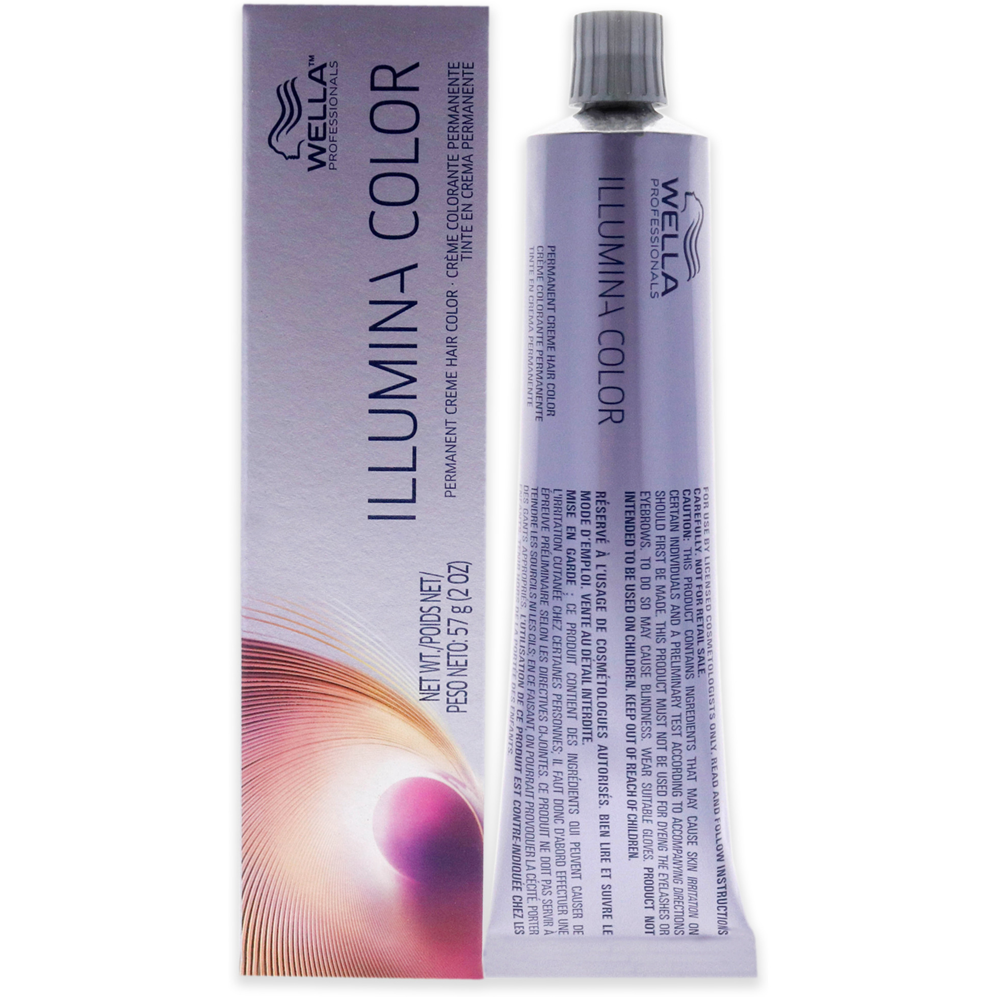 Illumina Color Permanent Creme Hair Color - 9 19 Very Light Blonde - Ash Cendre by Wella for Unisex - 2 oz Hair Color