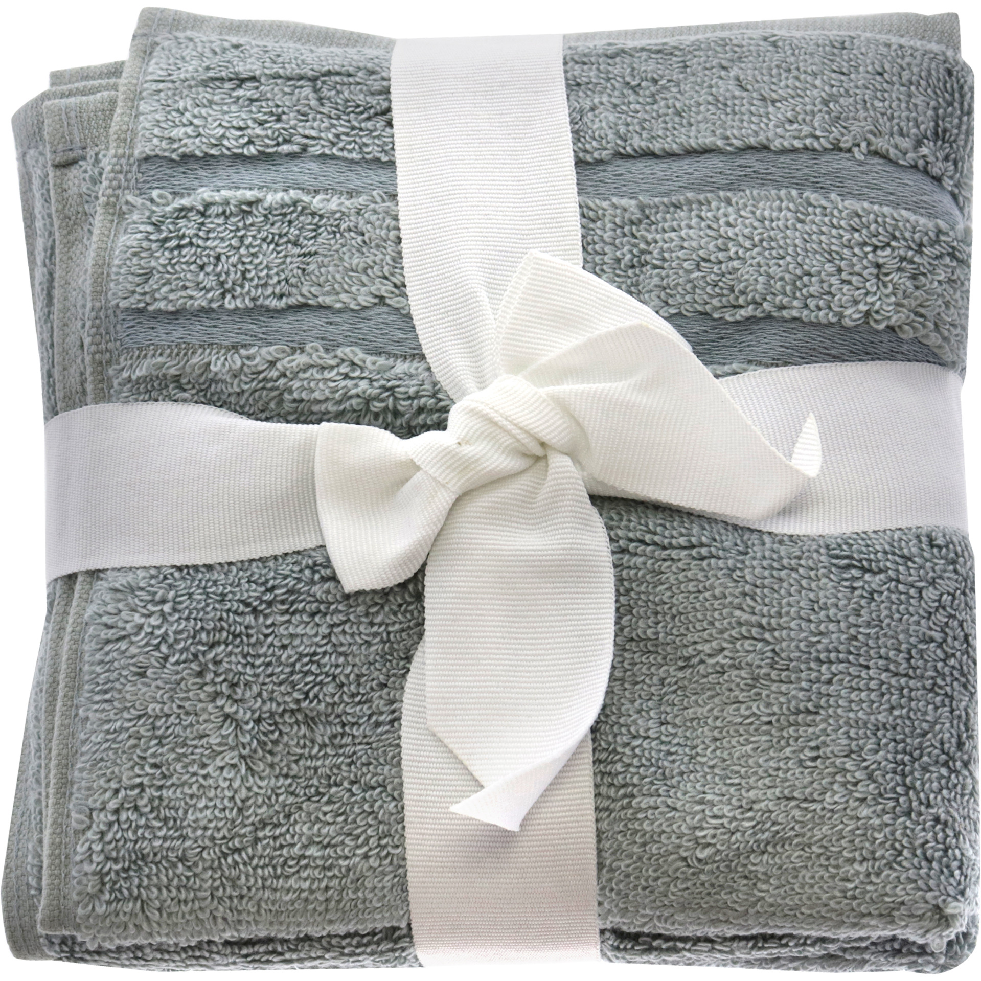Bamboo Washcloths Set - Ocean Mist by Cariloha for Unisex - 3 Pc Towel