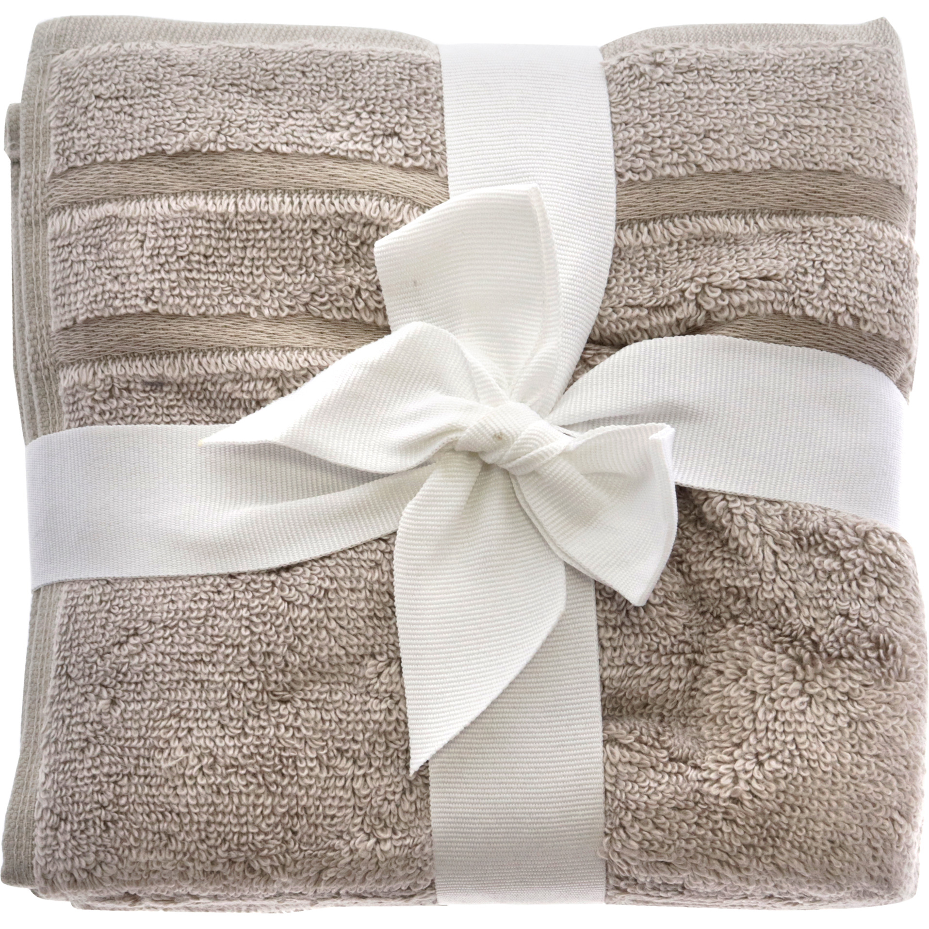 Bamboo Washcloths Set - Stone by Cariloha for Unisex - 3 Pc Towel