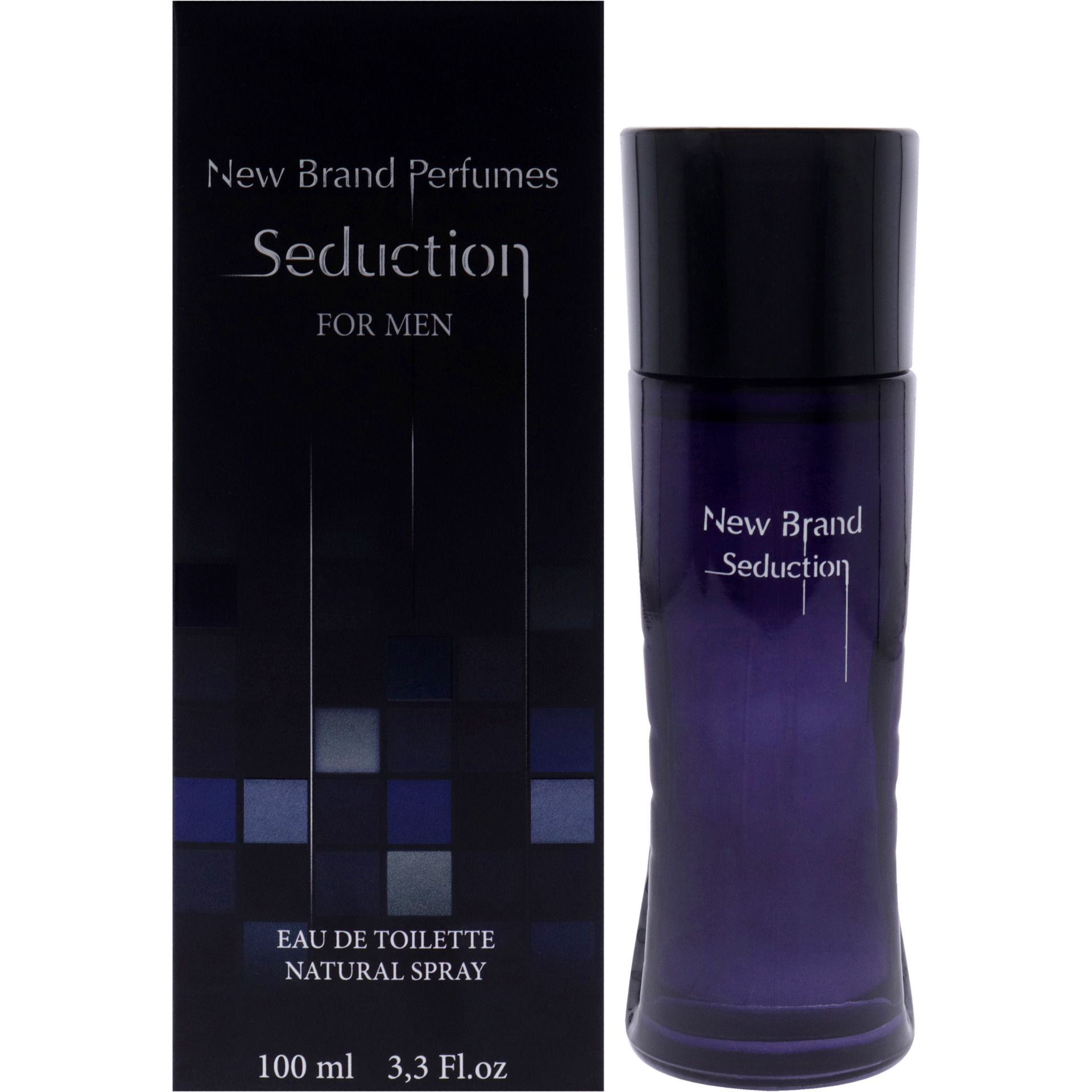 Seduction by New Brand for Men - 3.3 oz EDT Spray