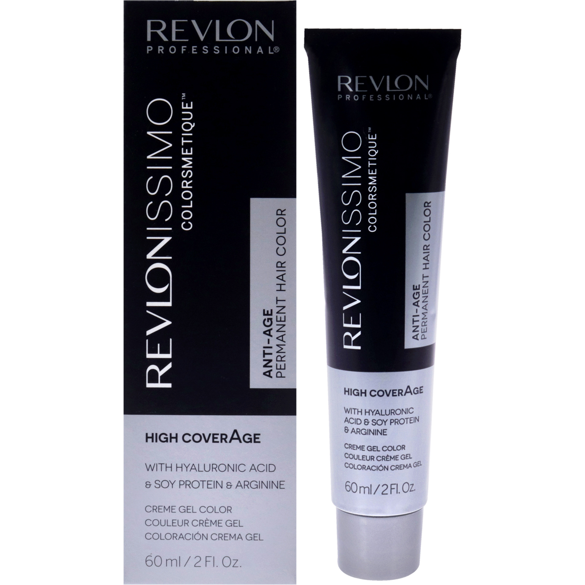 Revlonissimo Colorsmetique High Coverage - 7 Medium Blonde by Revlon for Unisex - 2 oz Hair Color