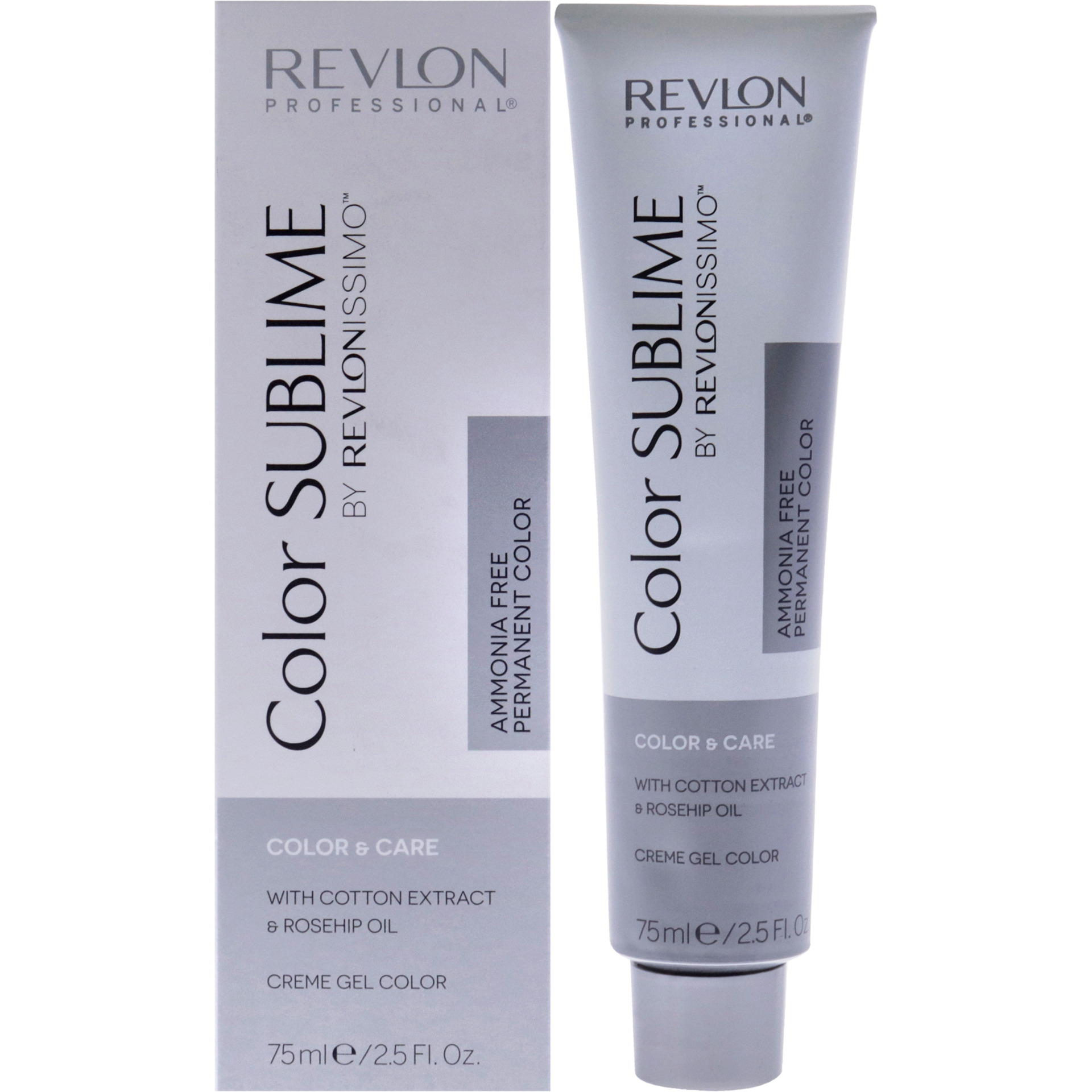 Revlonissimo Color Sublime - 7.24 Medium Iridescent Copper Blonde by Revlon for Unisex - 2.5 oz Hair Color