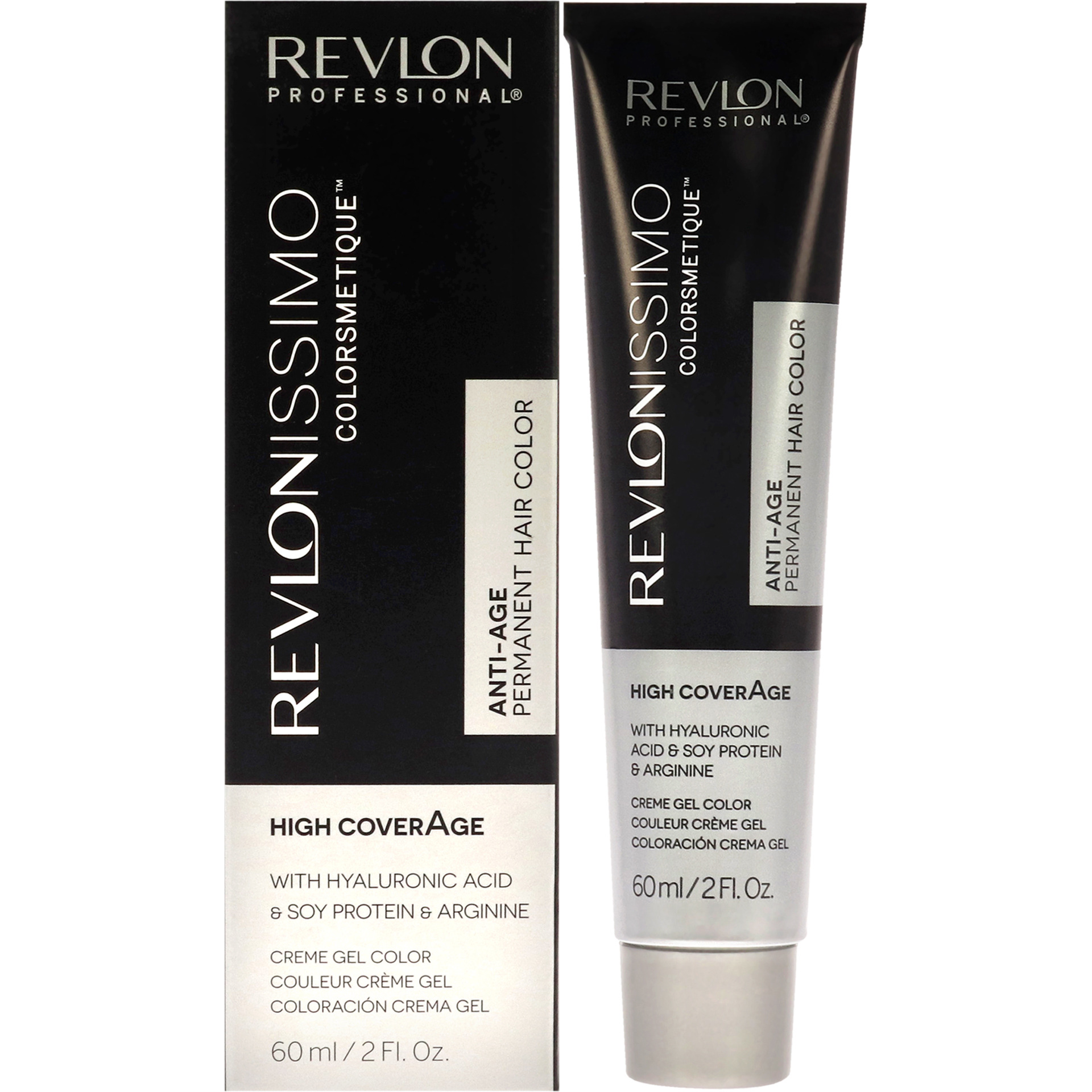 Revlonissimo Colorsmetique High Coverage - 5.35 Light Amber Brown by Revlon for Unisex - 2 oz Hair Color