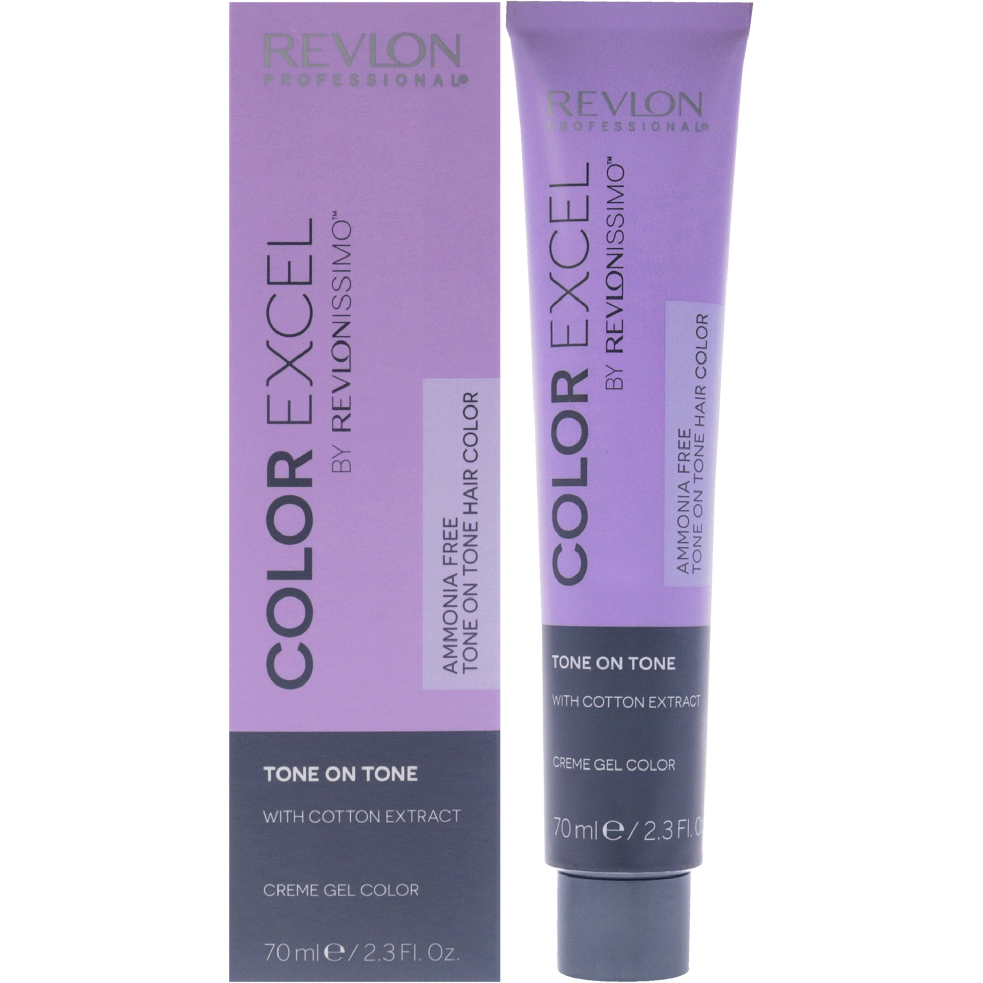 Revlonissimo Color Excel - 4 Medium Brown by Revlon for Unisex - 2.3 oz Hair Color