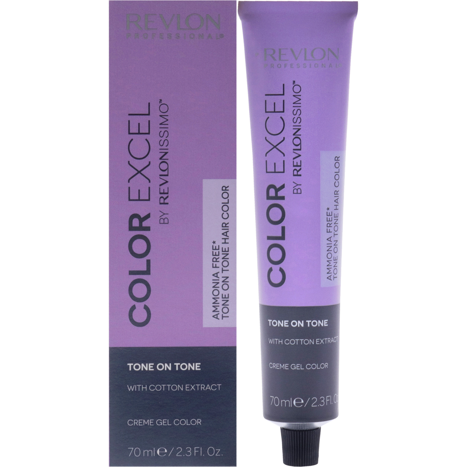 Revlonissimo Color Excel - 7 Medium Blonde by Revlon for Unisex - 2.3 oz Hair Color