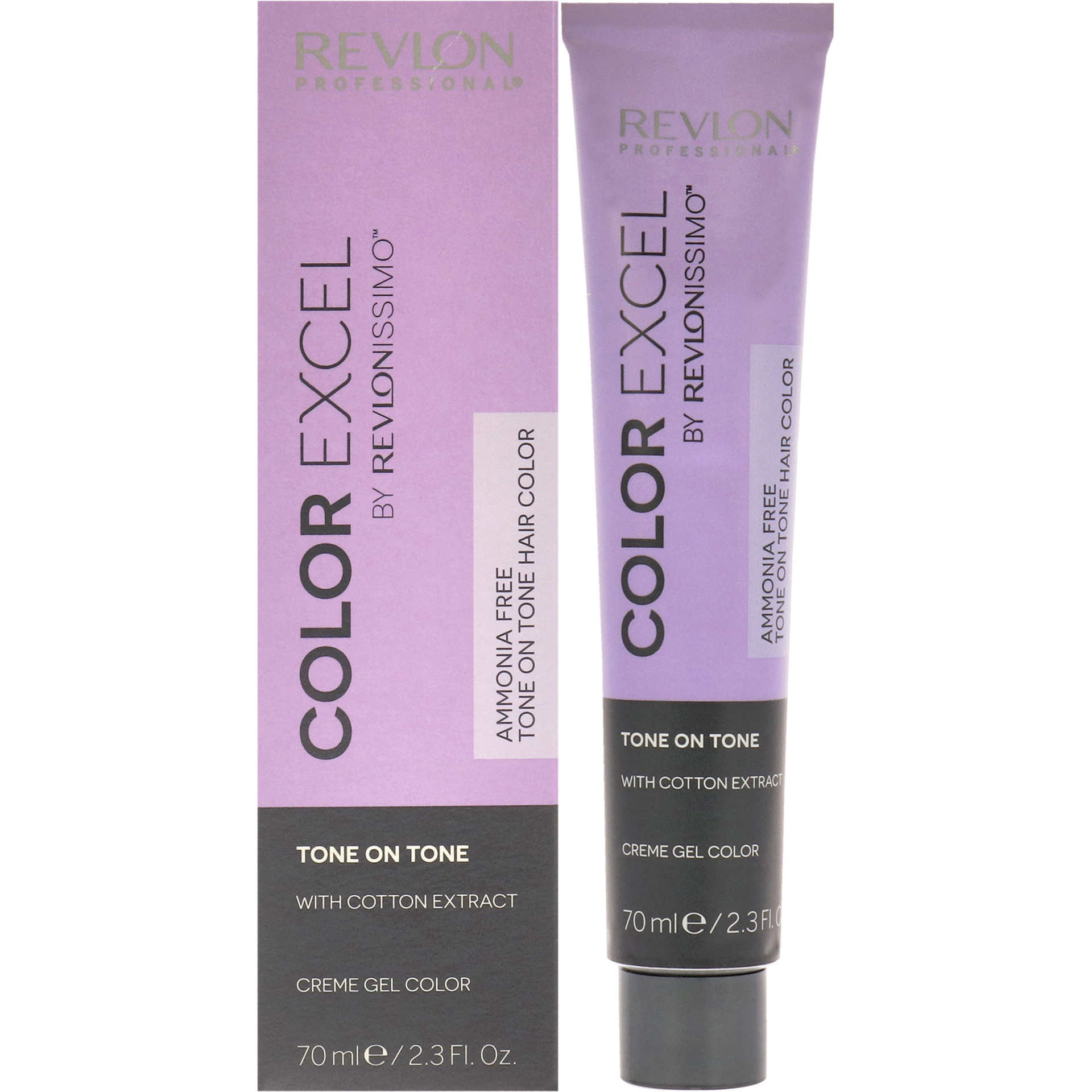 Revlonissimo Color Excel - 5.3 Light Golden Brown by Revlon for Unisex - 2.3 oz Hair Color